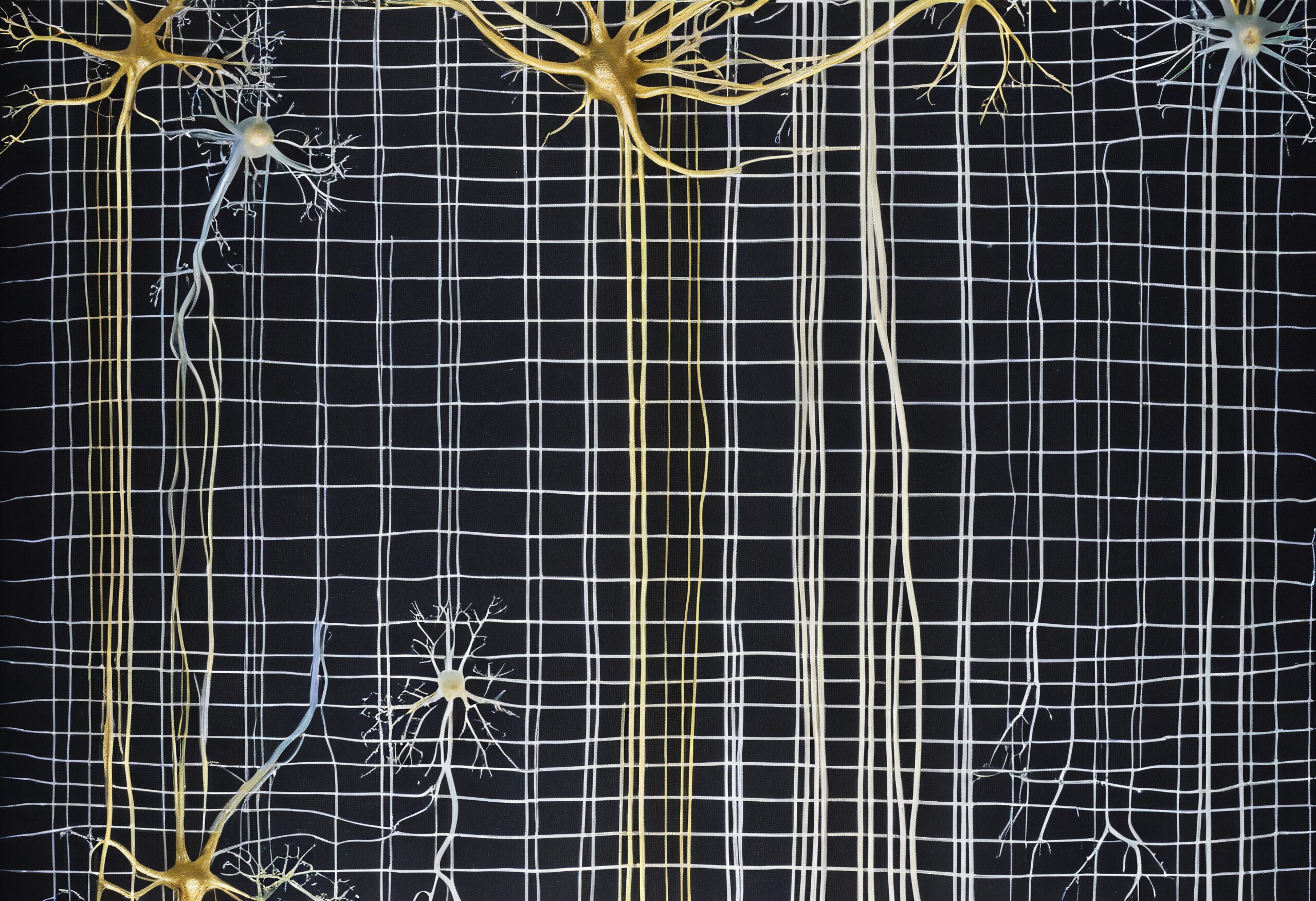 Neural Pathways in Abstract Grid