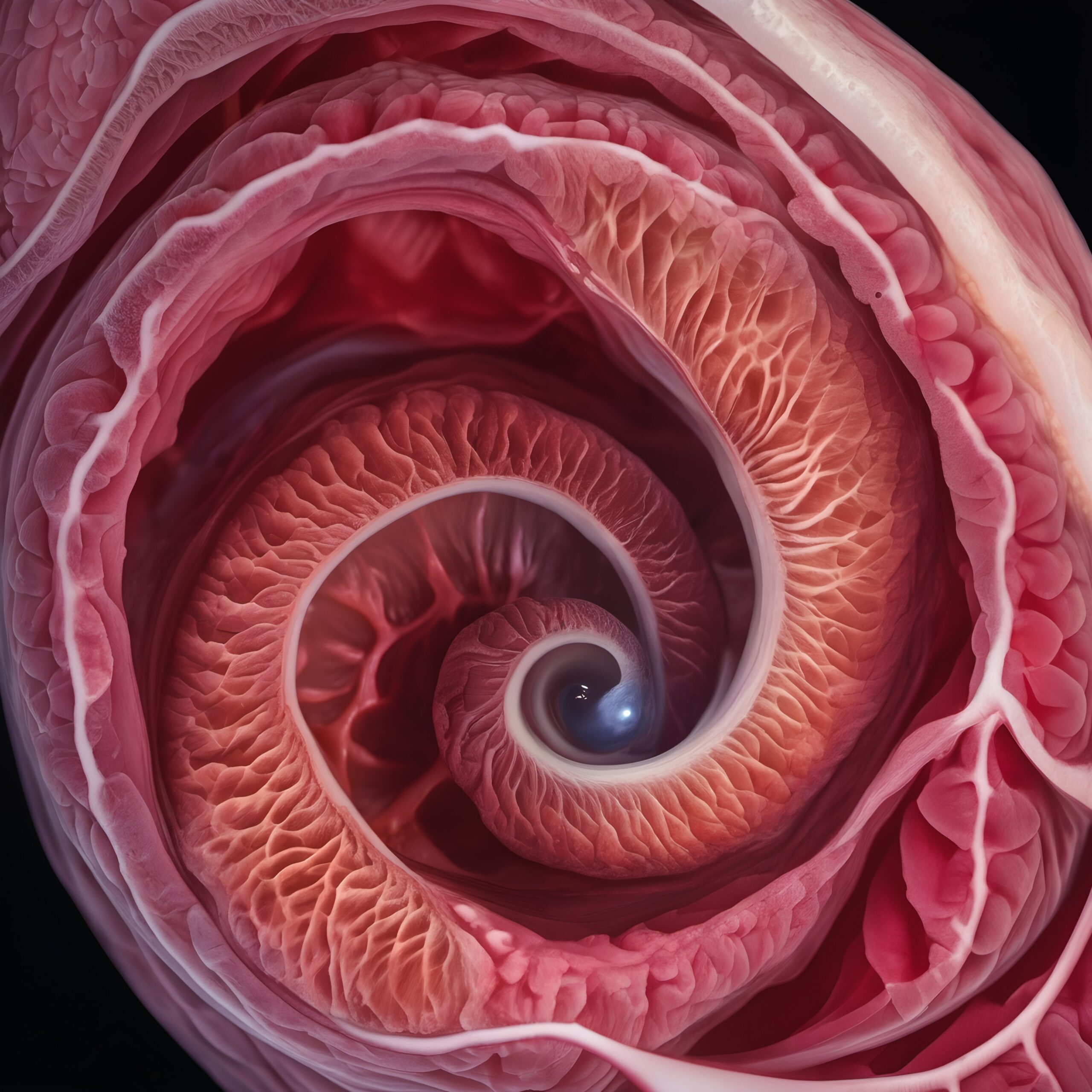 Intricate Organic Spiral Design