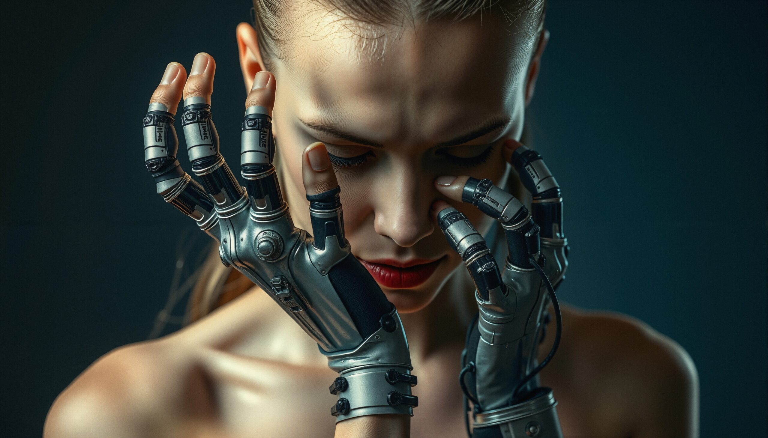 Cybernetic Fusion Human and Machine