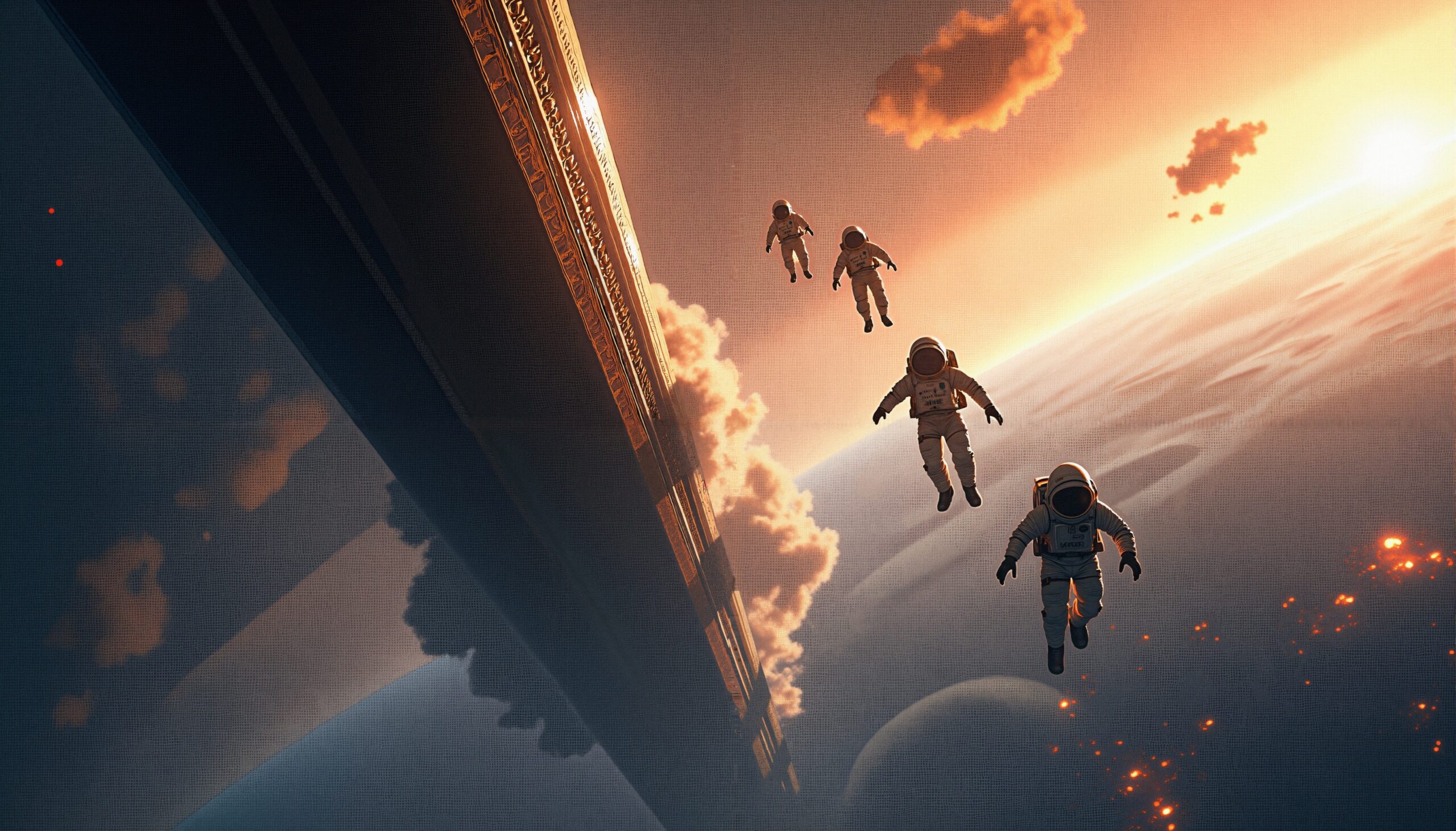 Spacewalkers Observe Stunning Celestial View