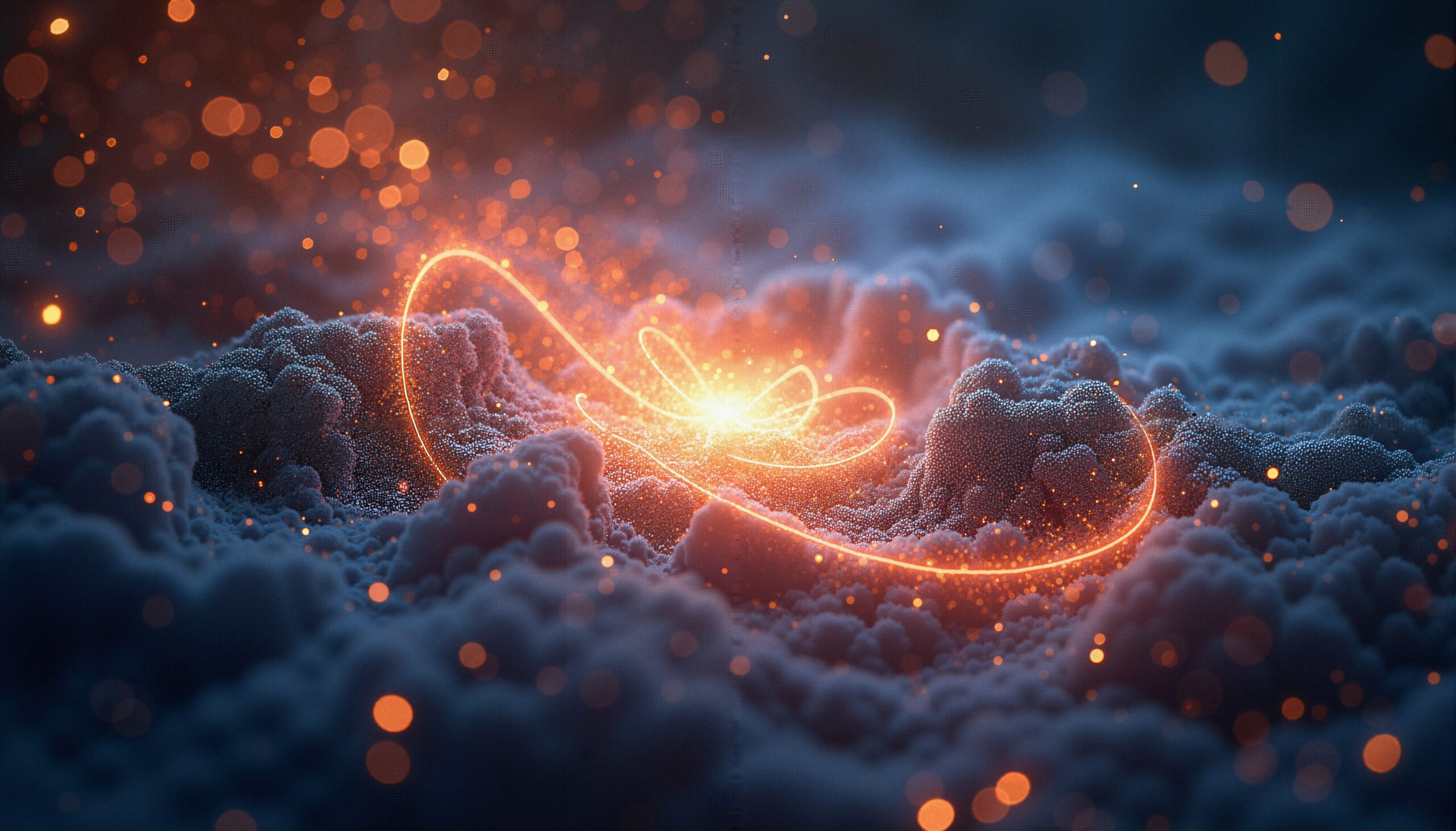 Ethereal Light in Cloudscape