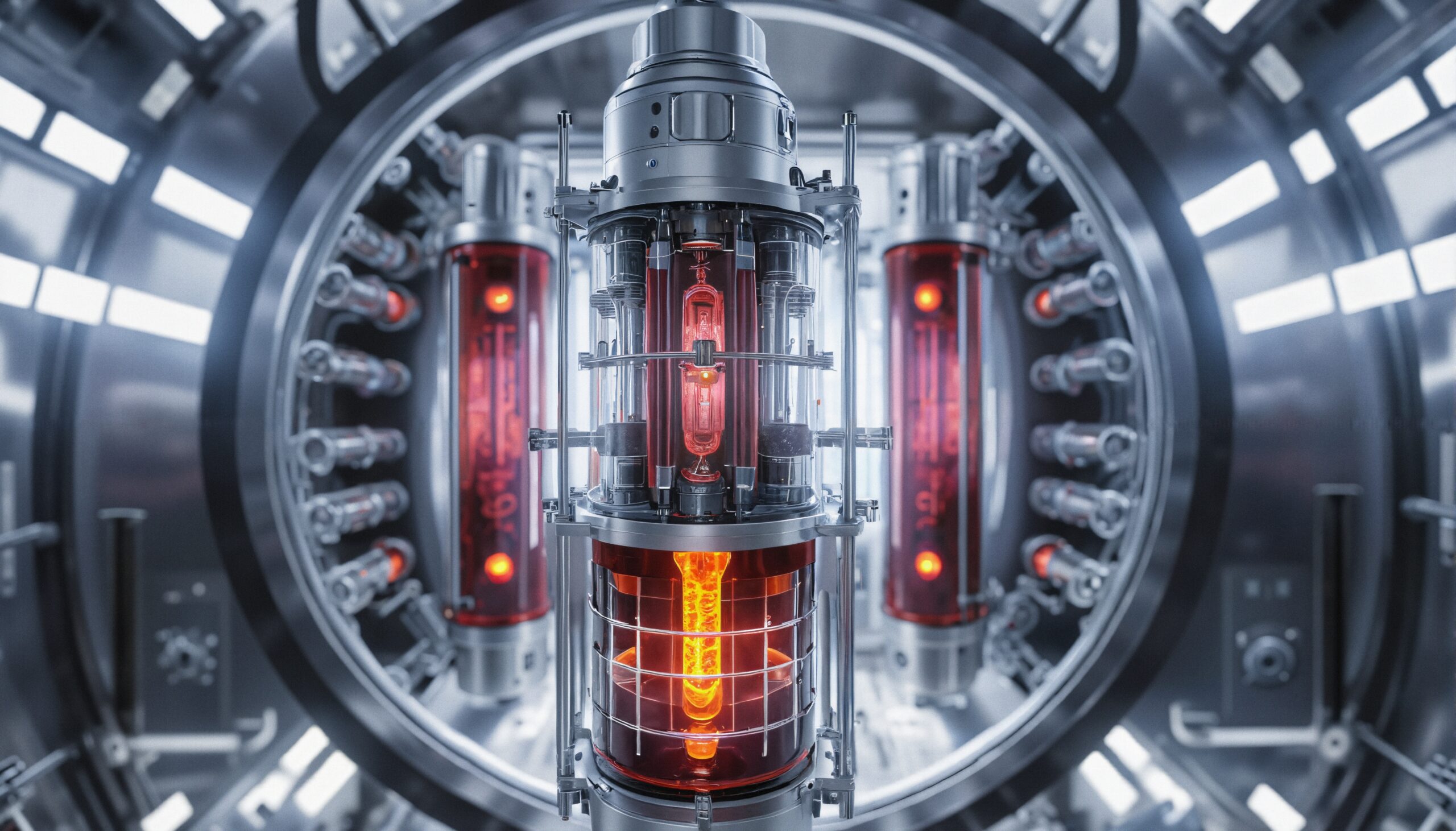 Futuristic Energy Core Reactor