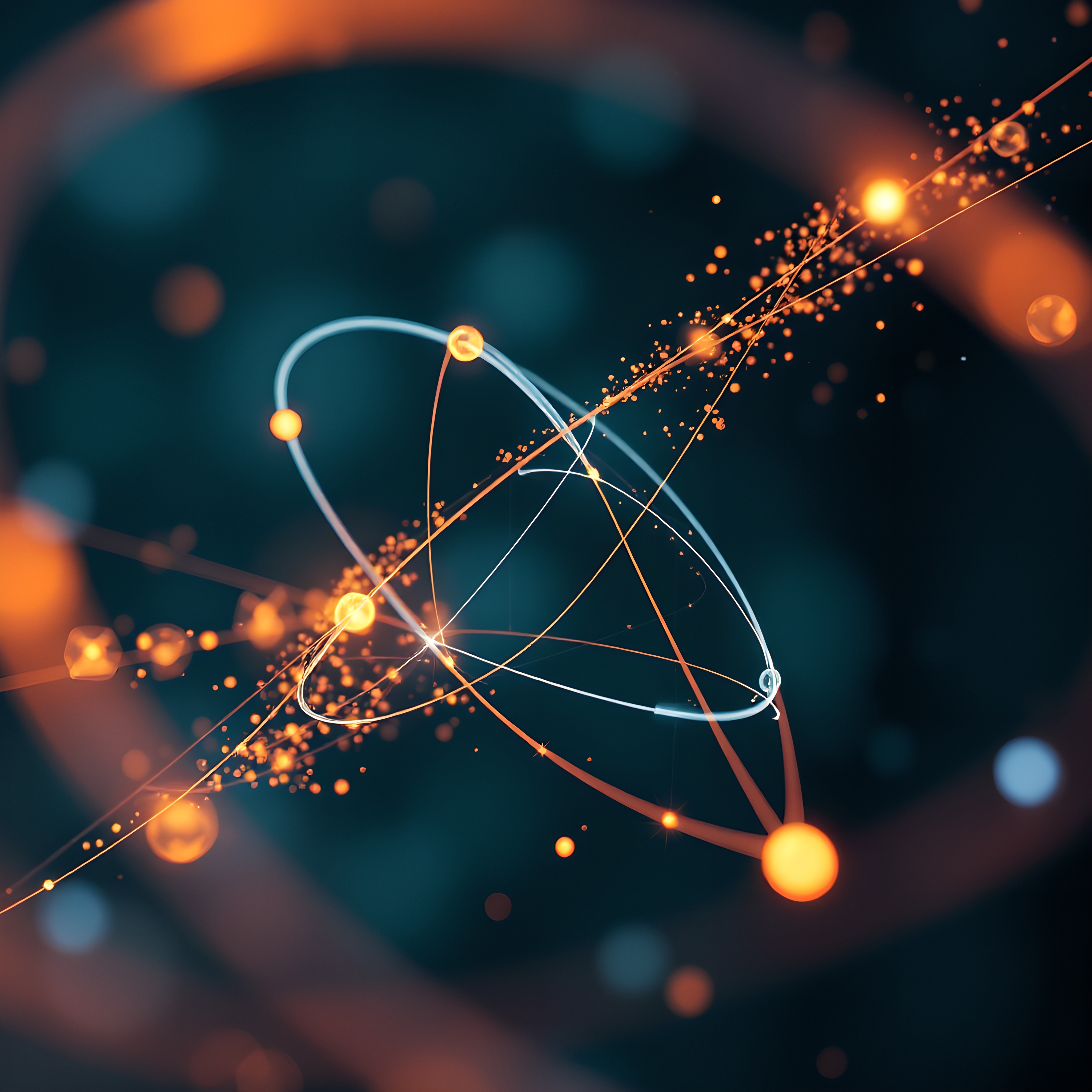 Abstract Visualization of Atomic Structure