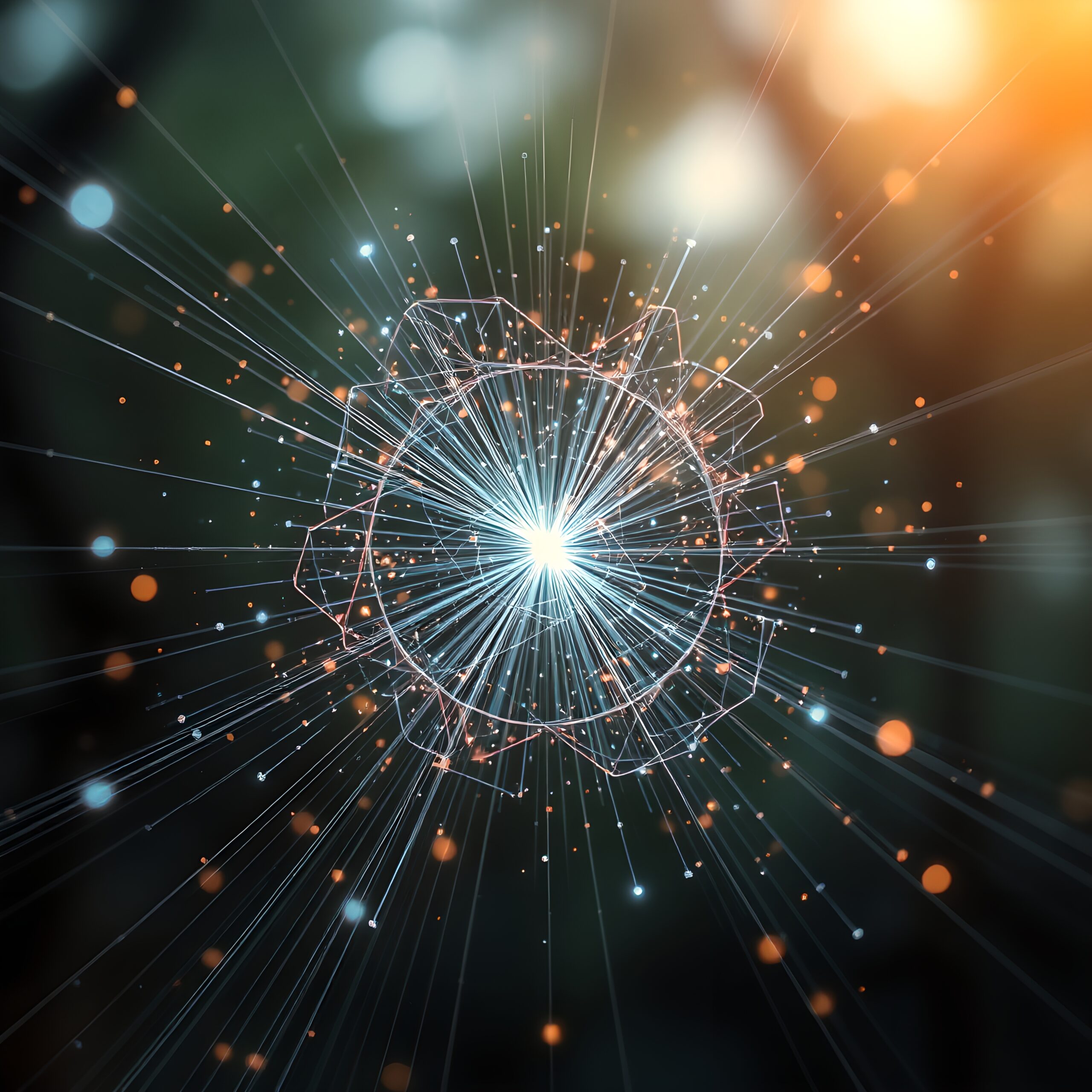 Radiant Starburst of Connectivity