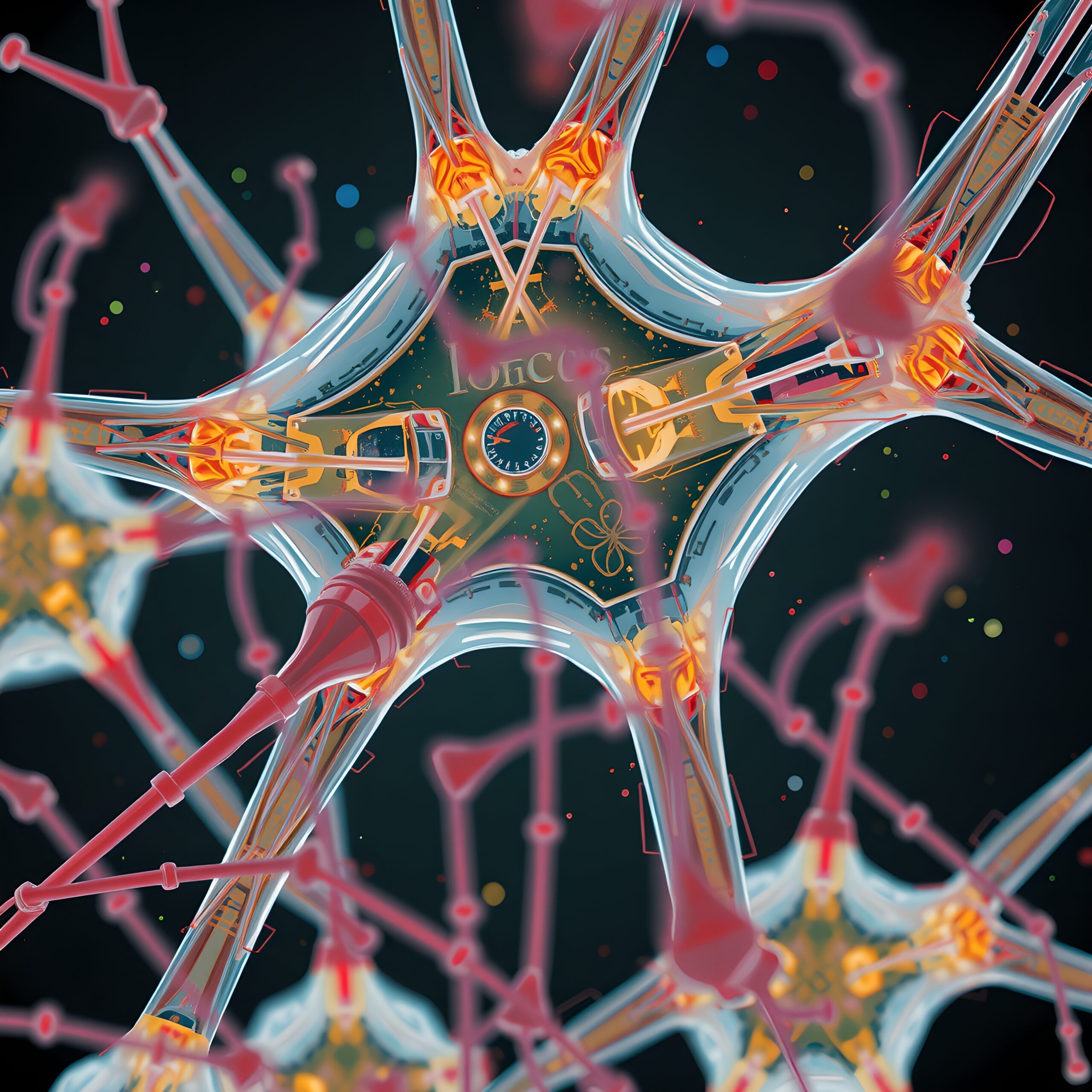 Futuristic Neural Network Connections