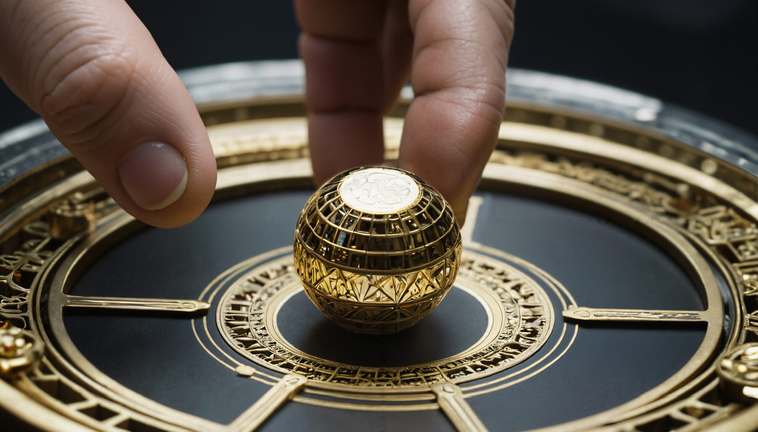 Golden Sphere on Intricate Device