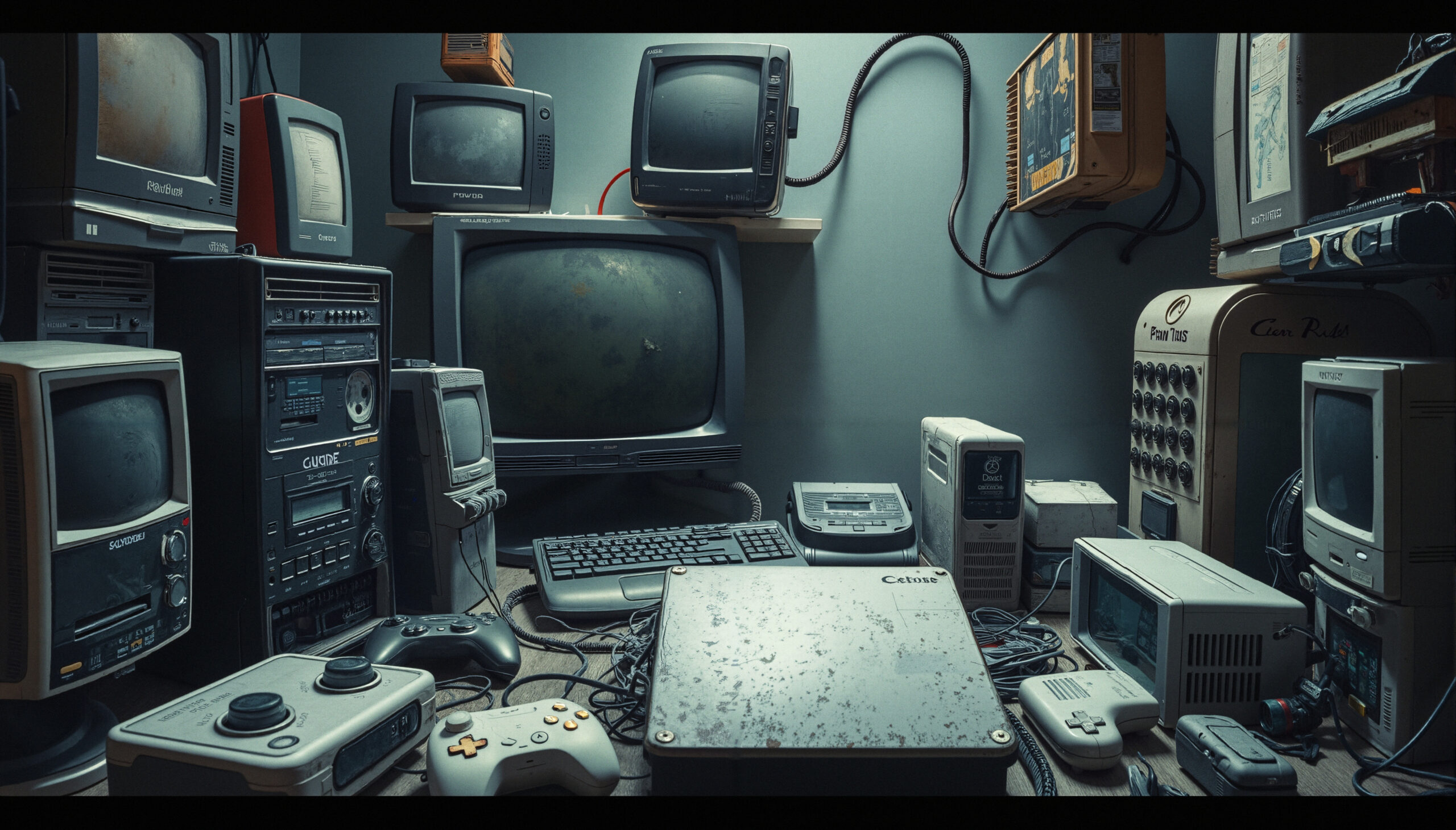 Retro Tech Nostalgia Room