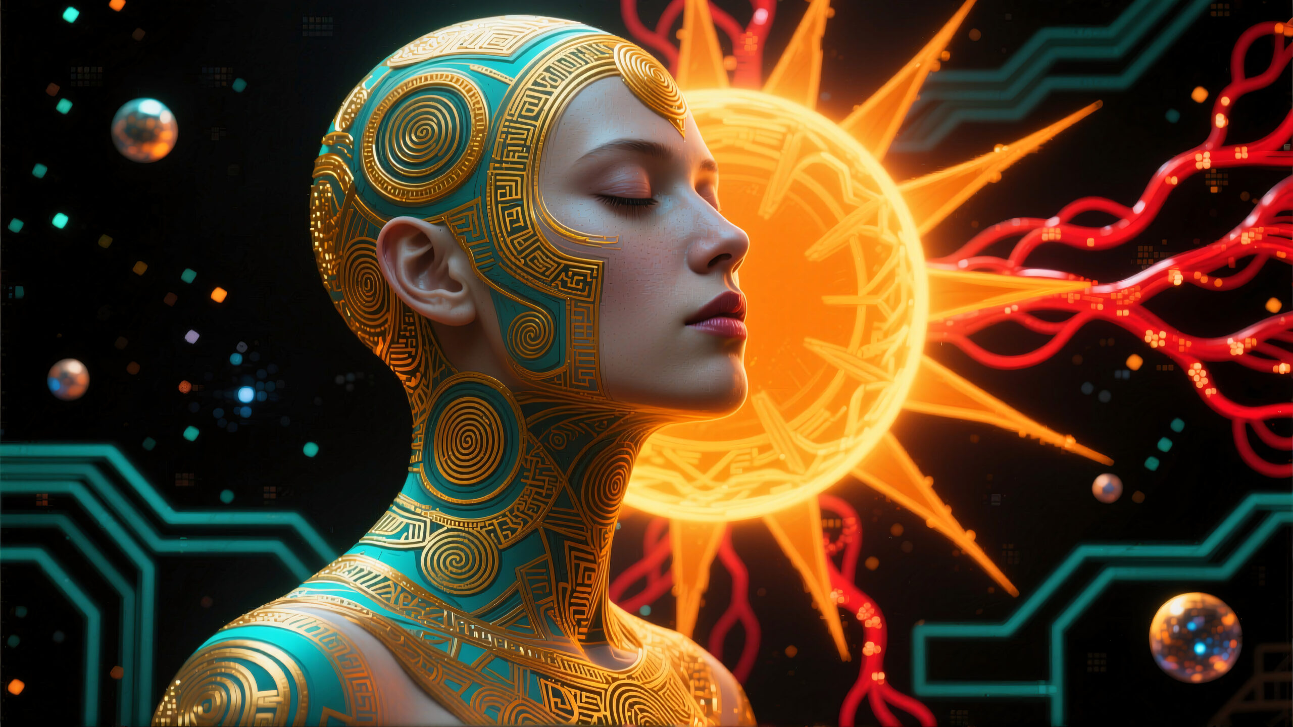 Goddess of Digital Dawn