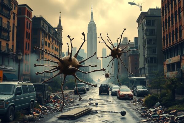 Alien Invasion in City Streets