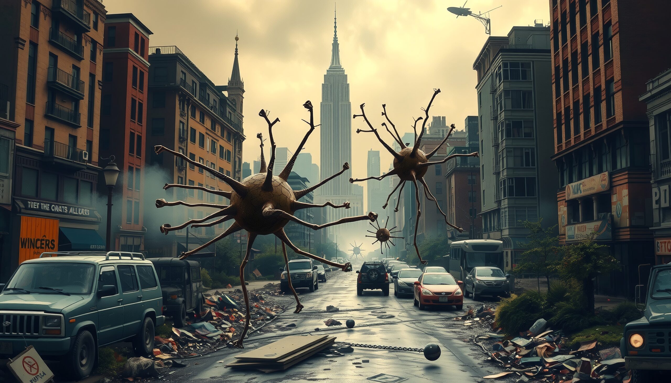 Alien Invasion in City Streets