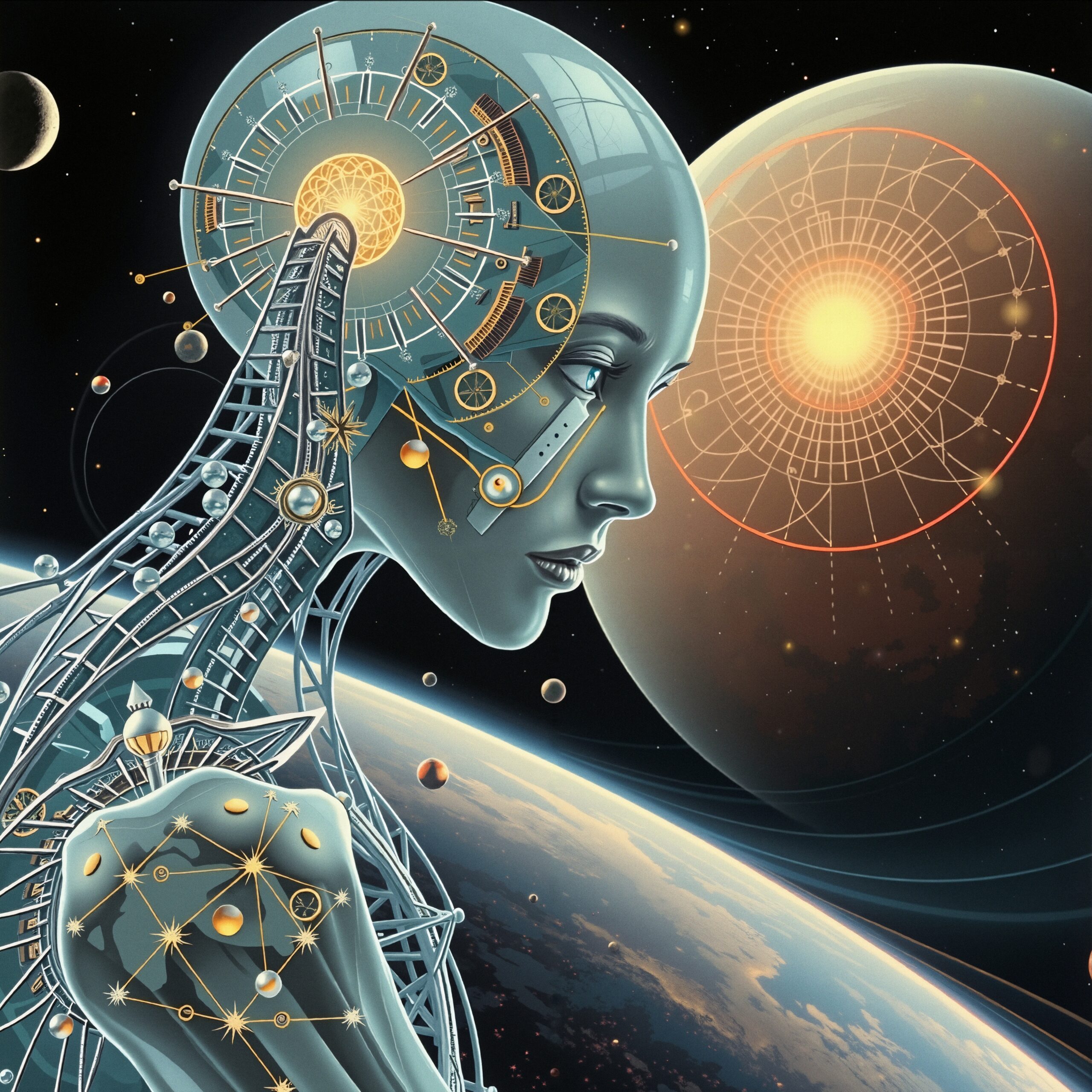 Futuristic Vision of Cosmic Exploration