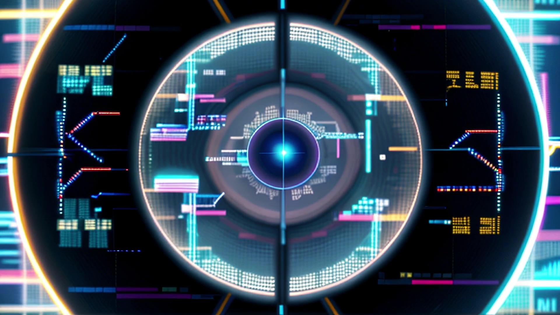 Futuristic Digital Interface Design