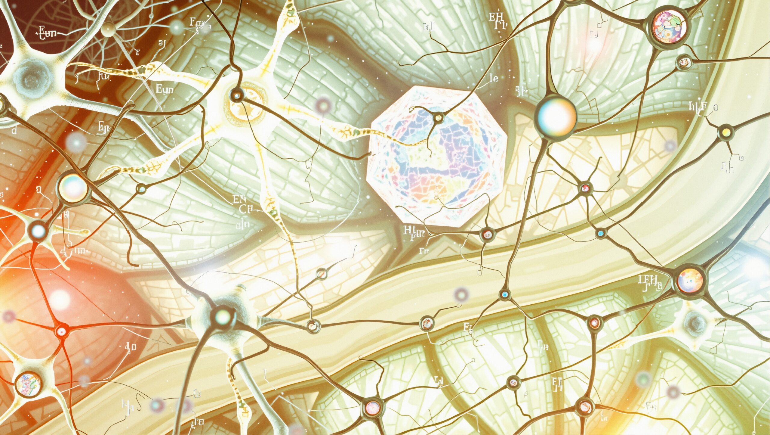 Complex Neural Network Illustration