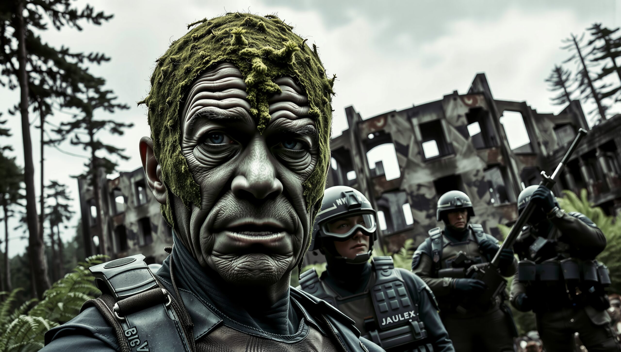 Dystopian Patrol in Ruins