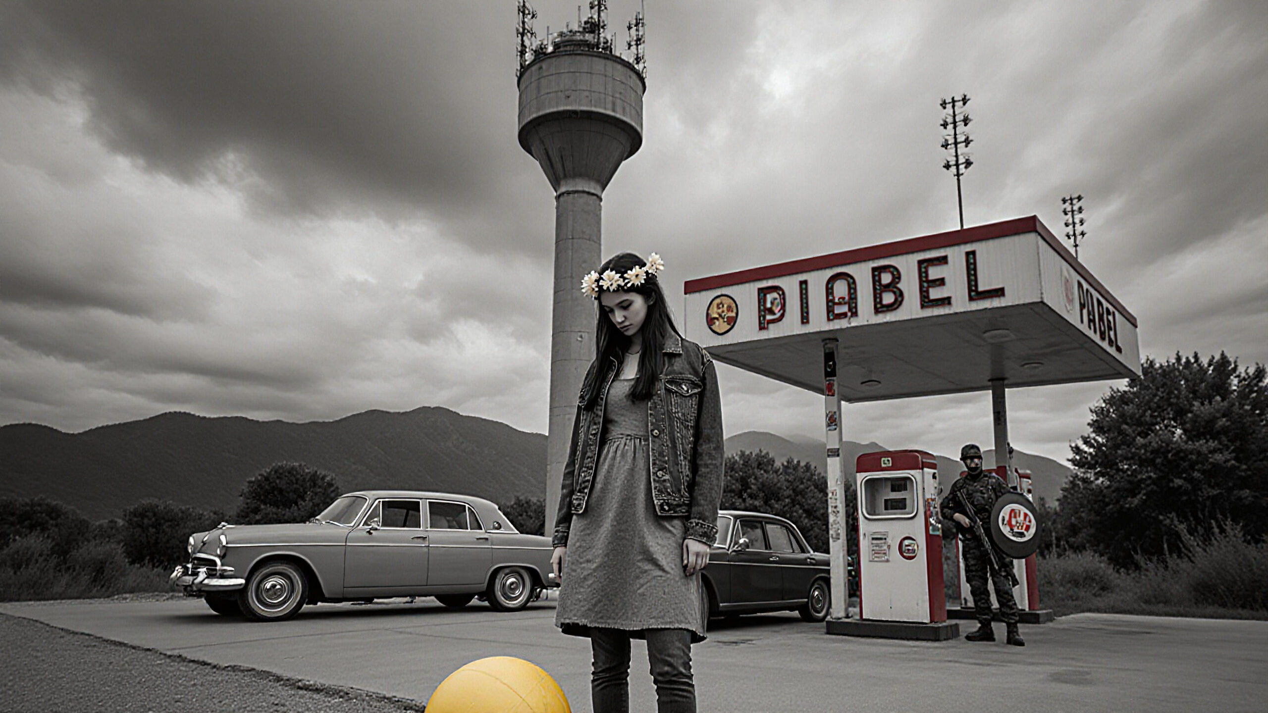 Forgotten Gas Station Melancholia