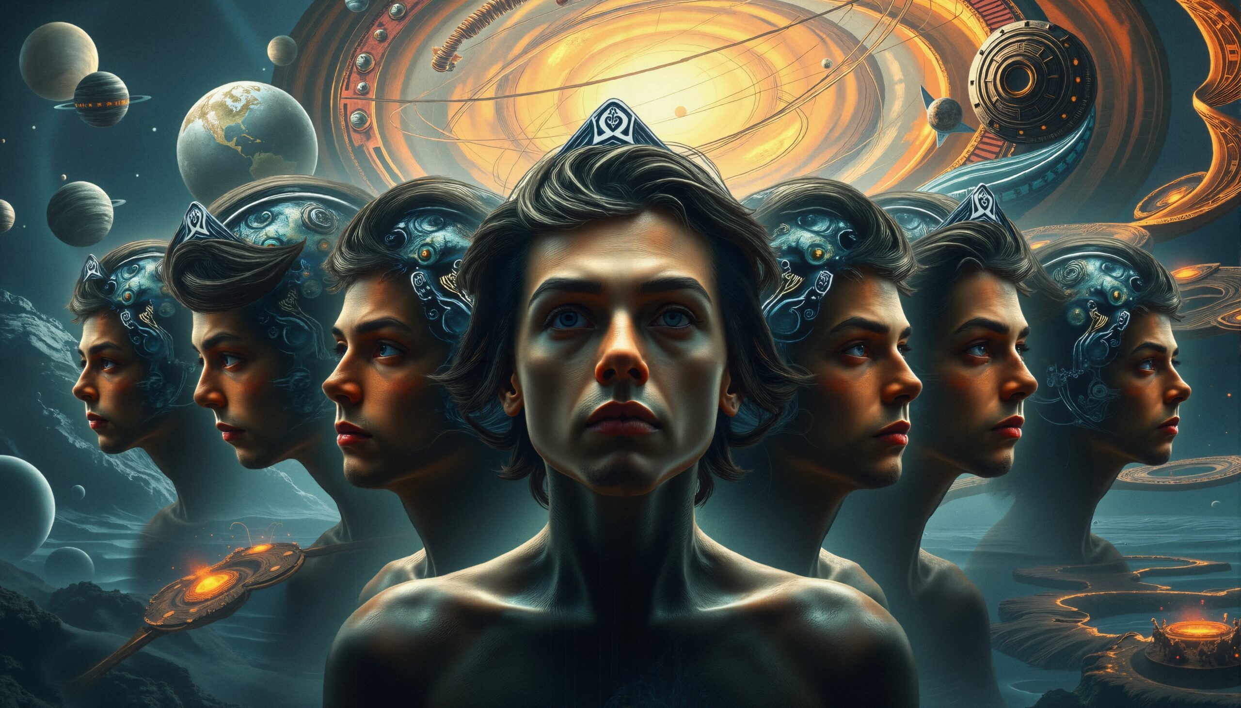 Futuristic Cosmic Mind Multiplicity