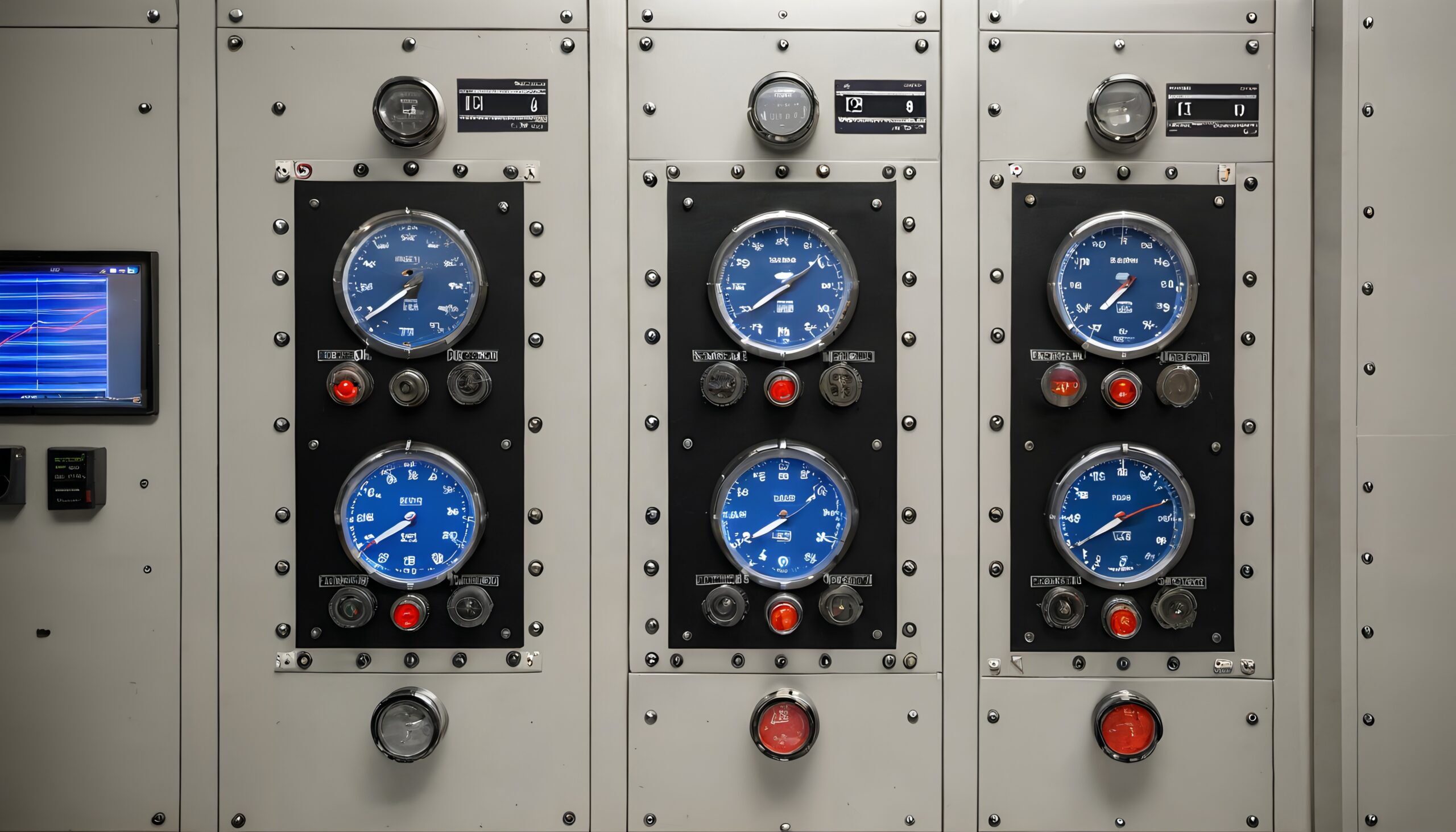Industrial Control Panel Gauges