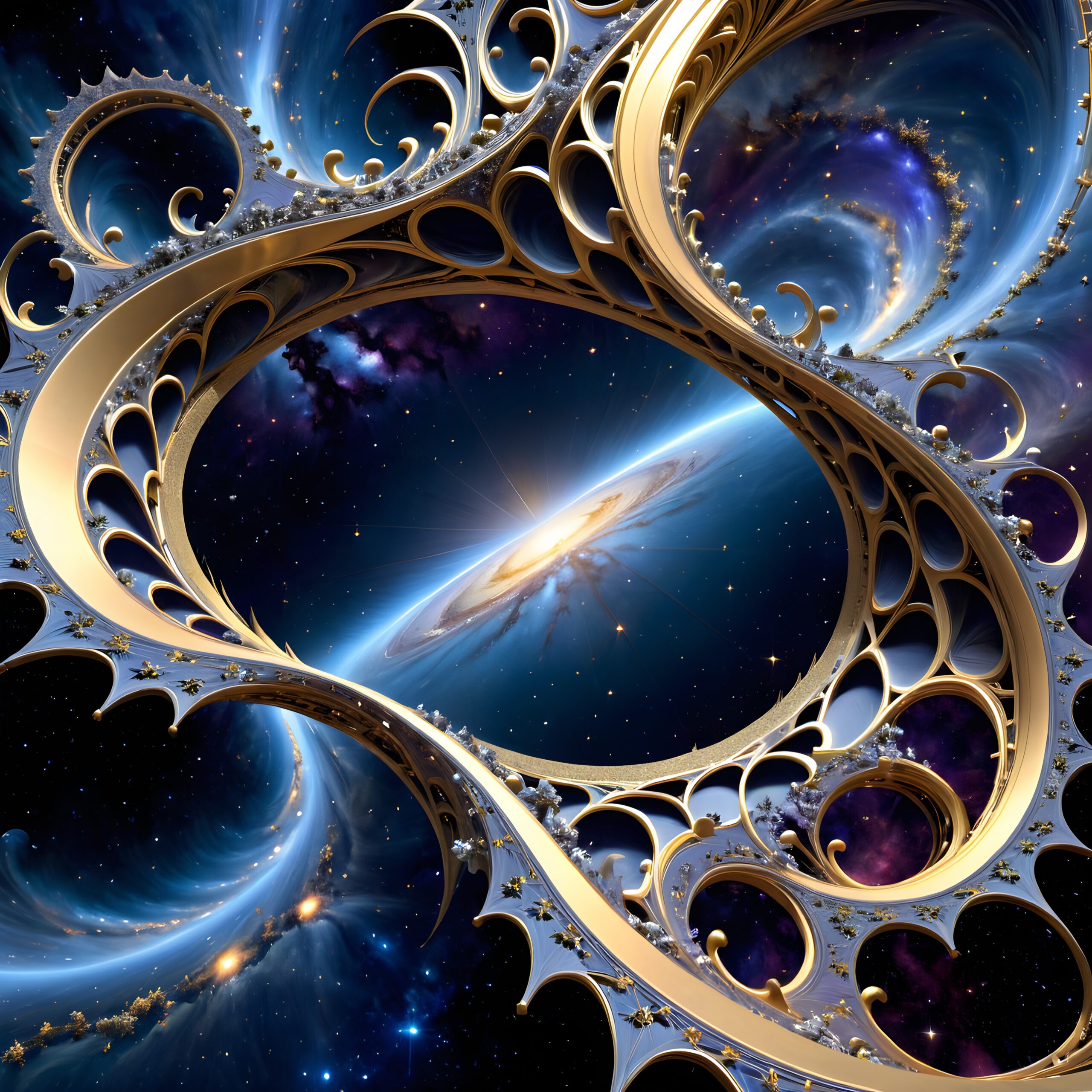 Fractal Universe and Cosmic Wonders
