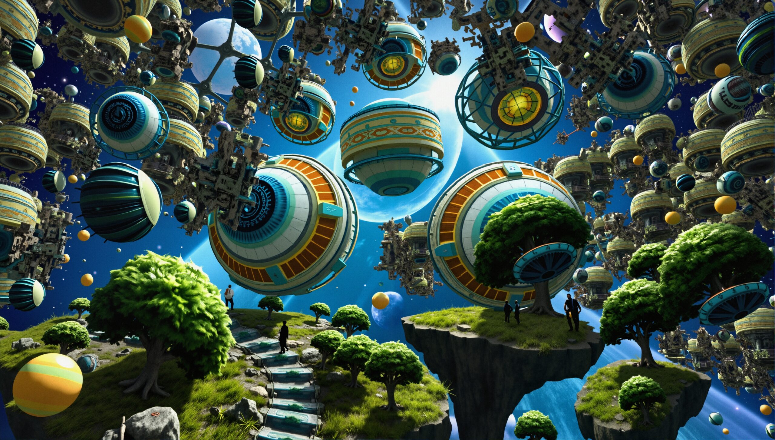 Cosmic Multiverse Nature Meets Technology