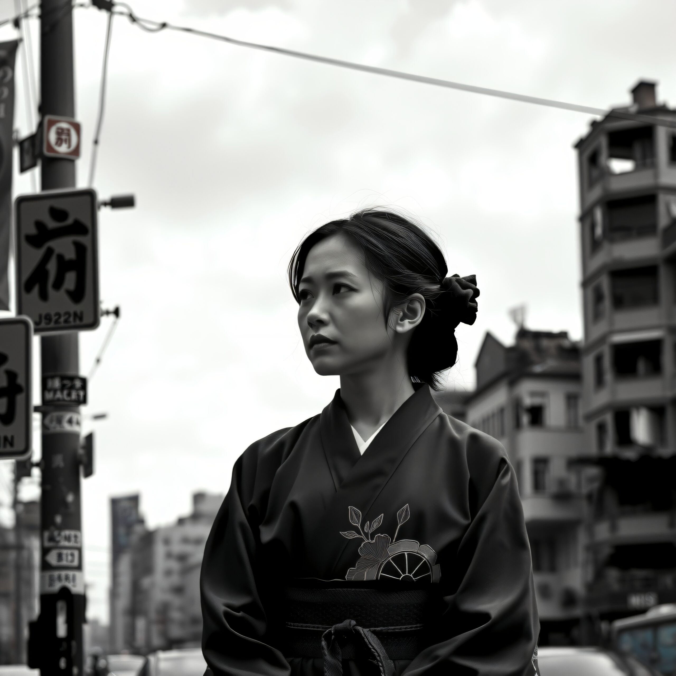 Cultural elegance in urban setting