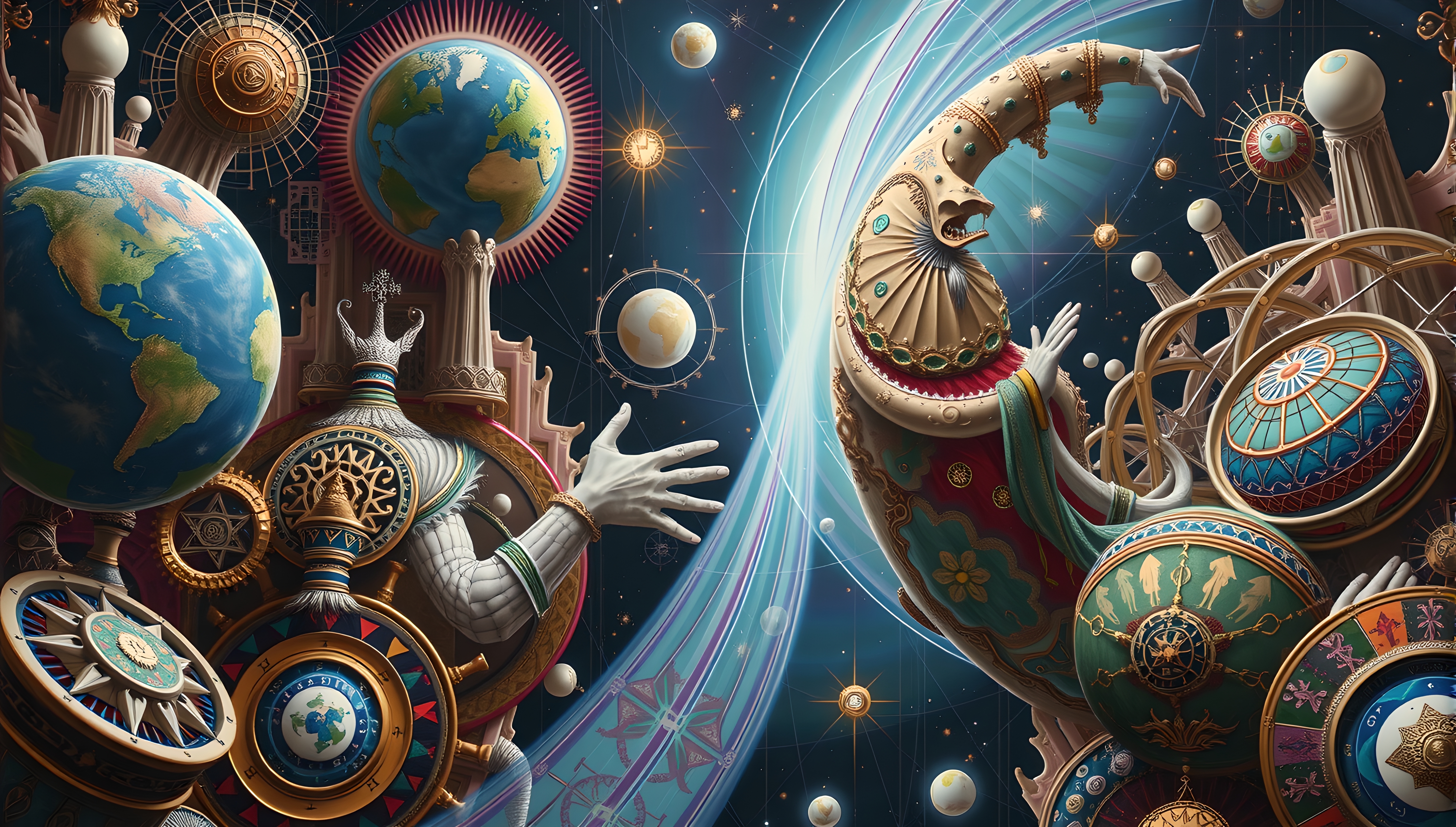 Cosmic Clockwork Dance Fantasy