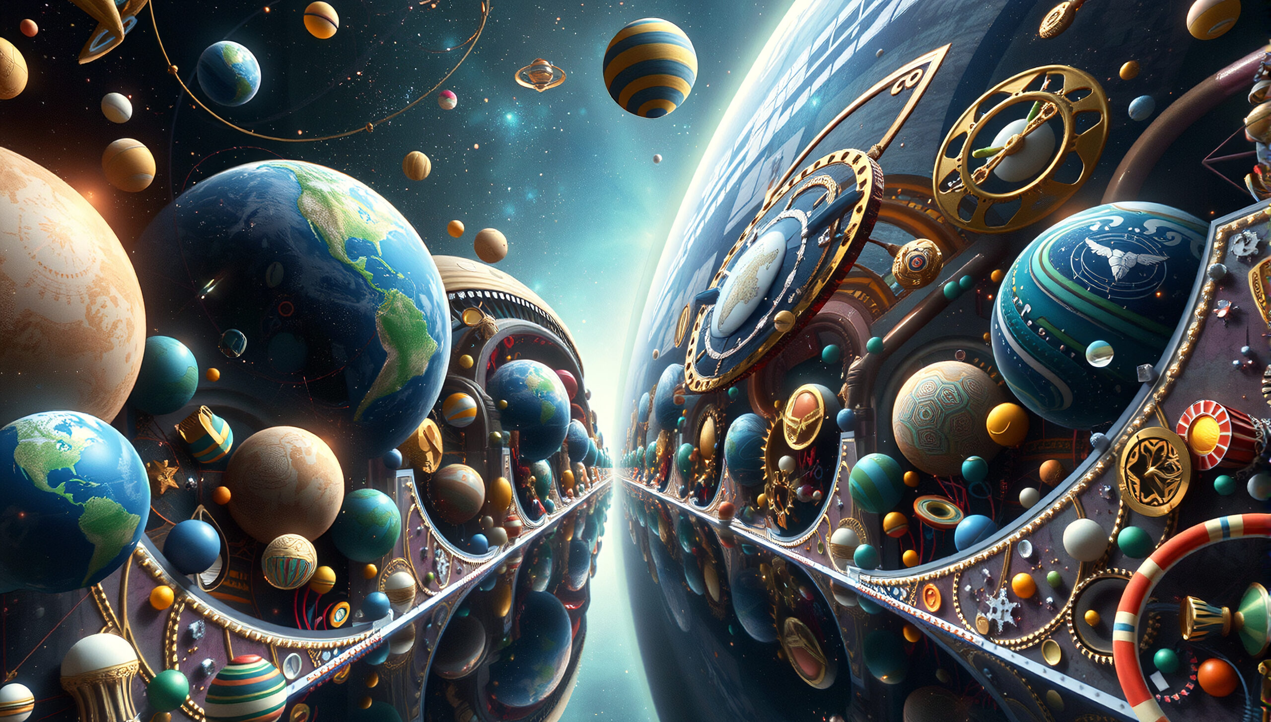 Celestial Palace of Multidimensional Space