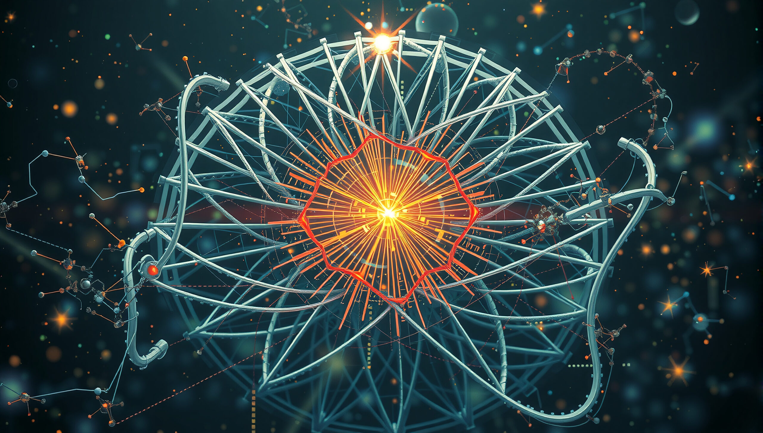 Global Network and Technology Concept