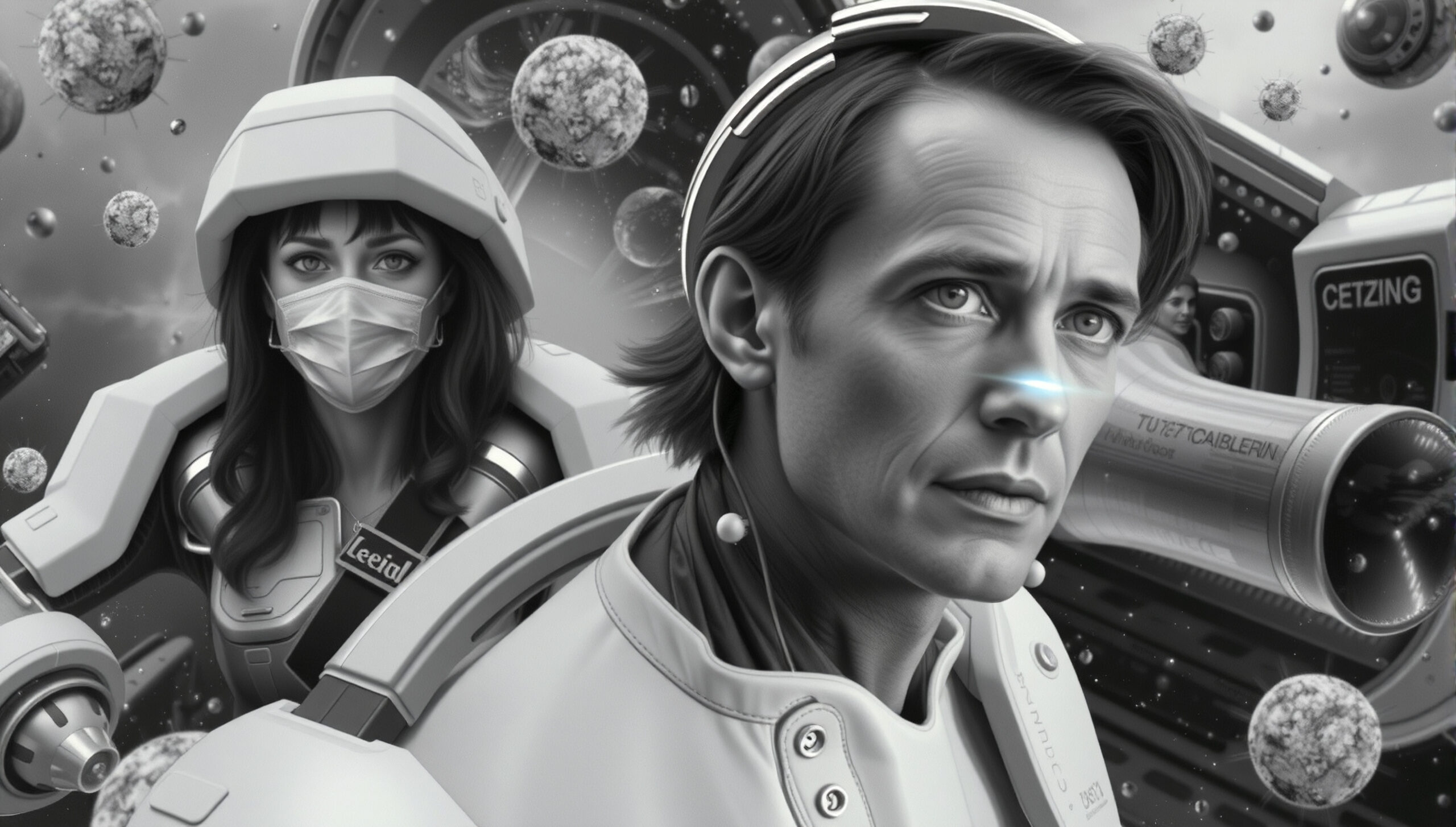 Futuristic Space Explorers