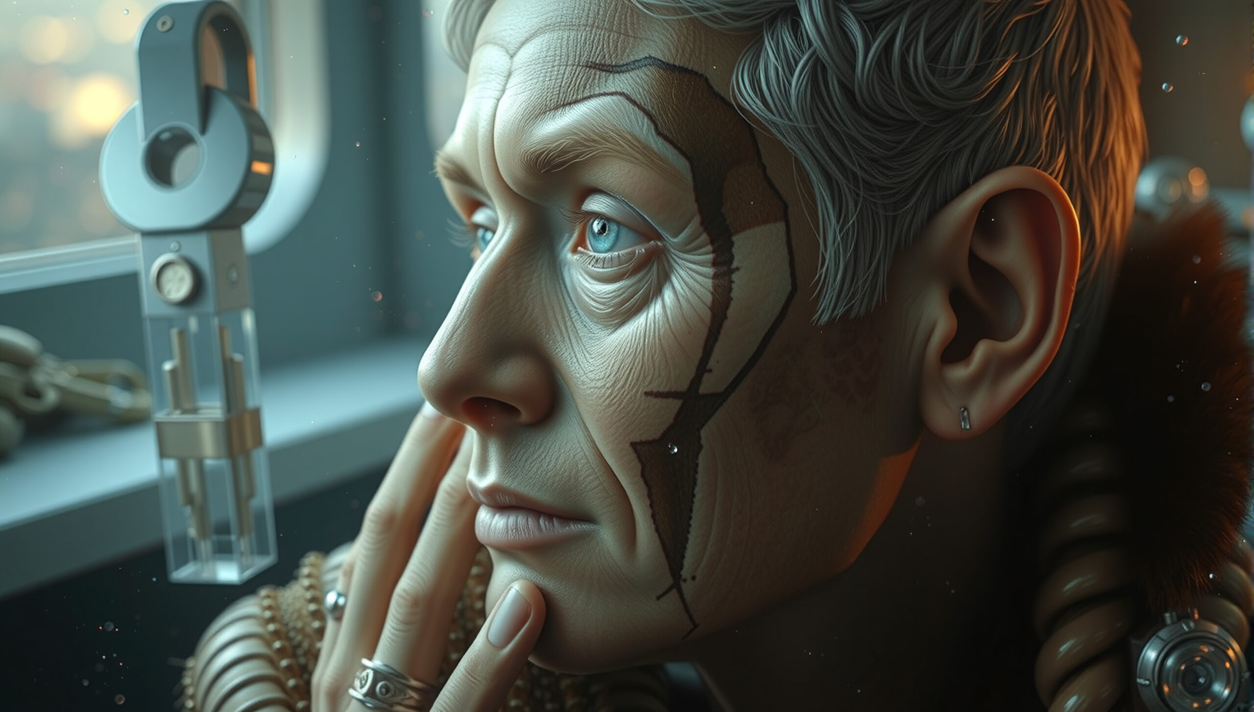 Fractured Skin and Tech Future