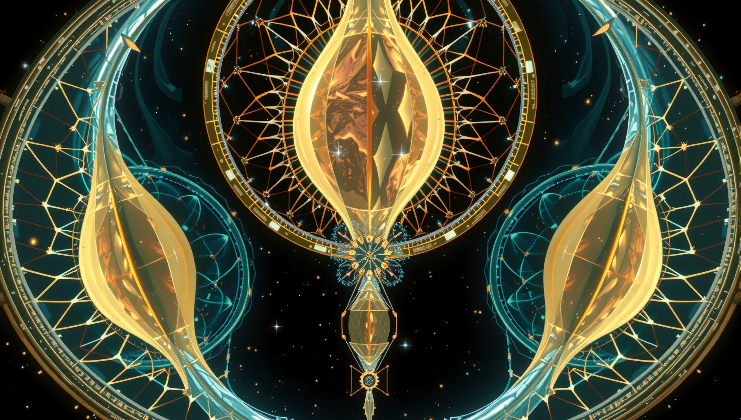 Celestial Geometric Cosmic Design