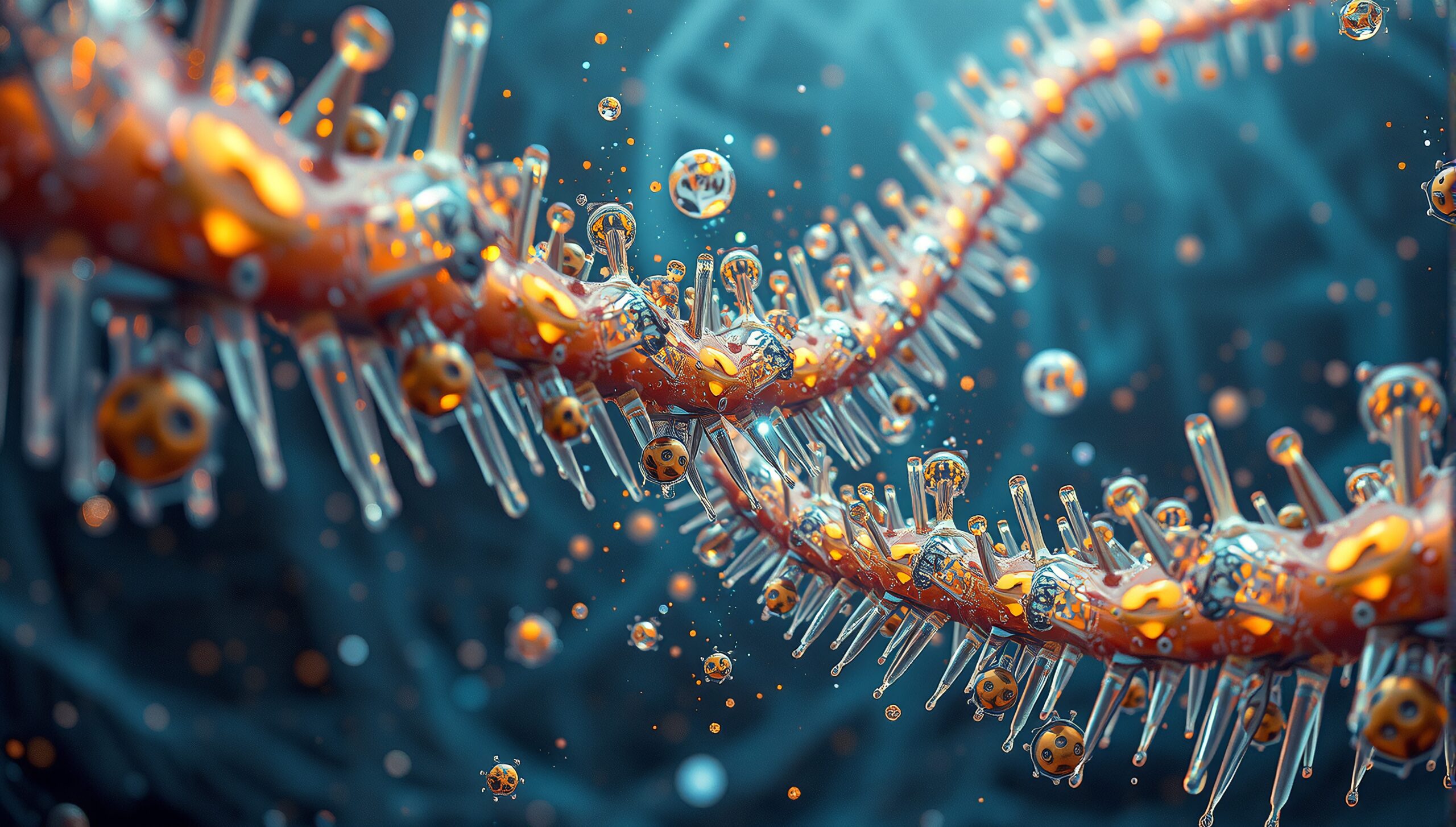 Microscopic World in Vivid Detail