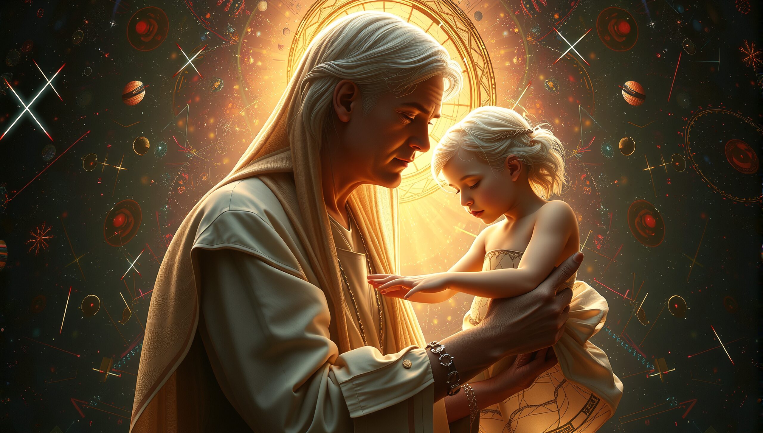 Celestial Bond Between Generations