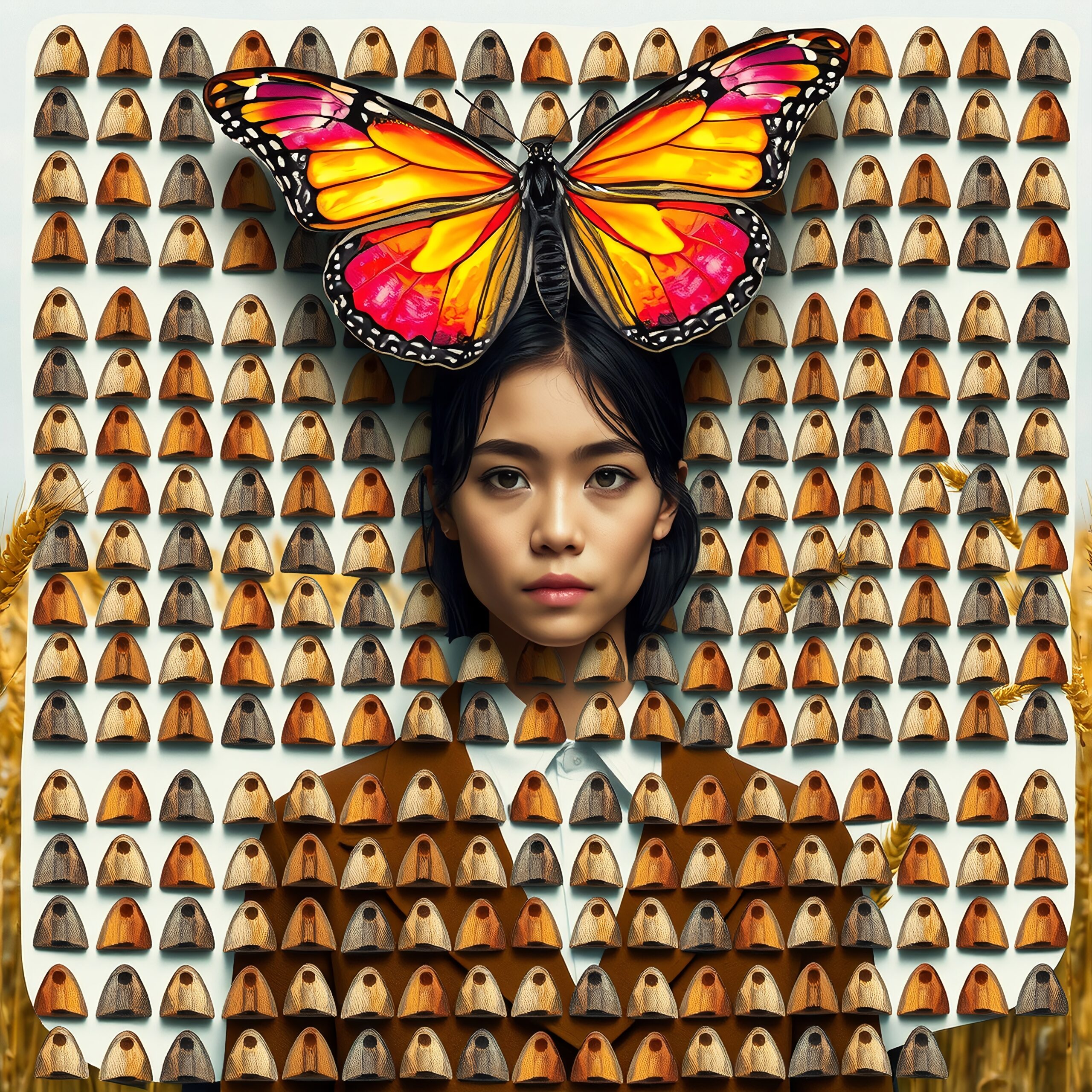 Surreal Fusion of Nature and Humanity