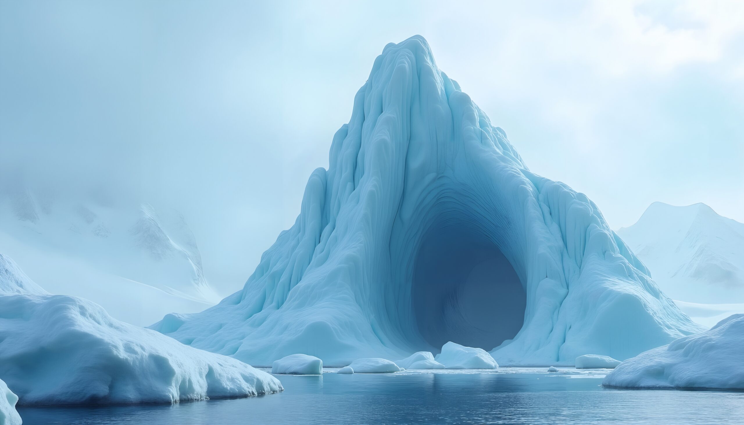 Majestic Iceberg in Polar Waters