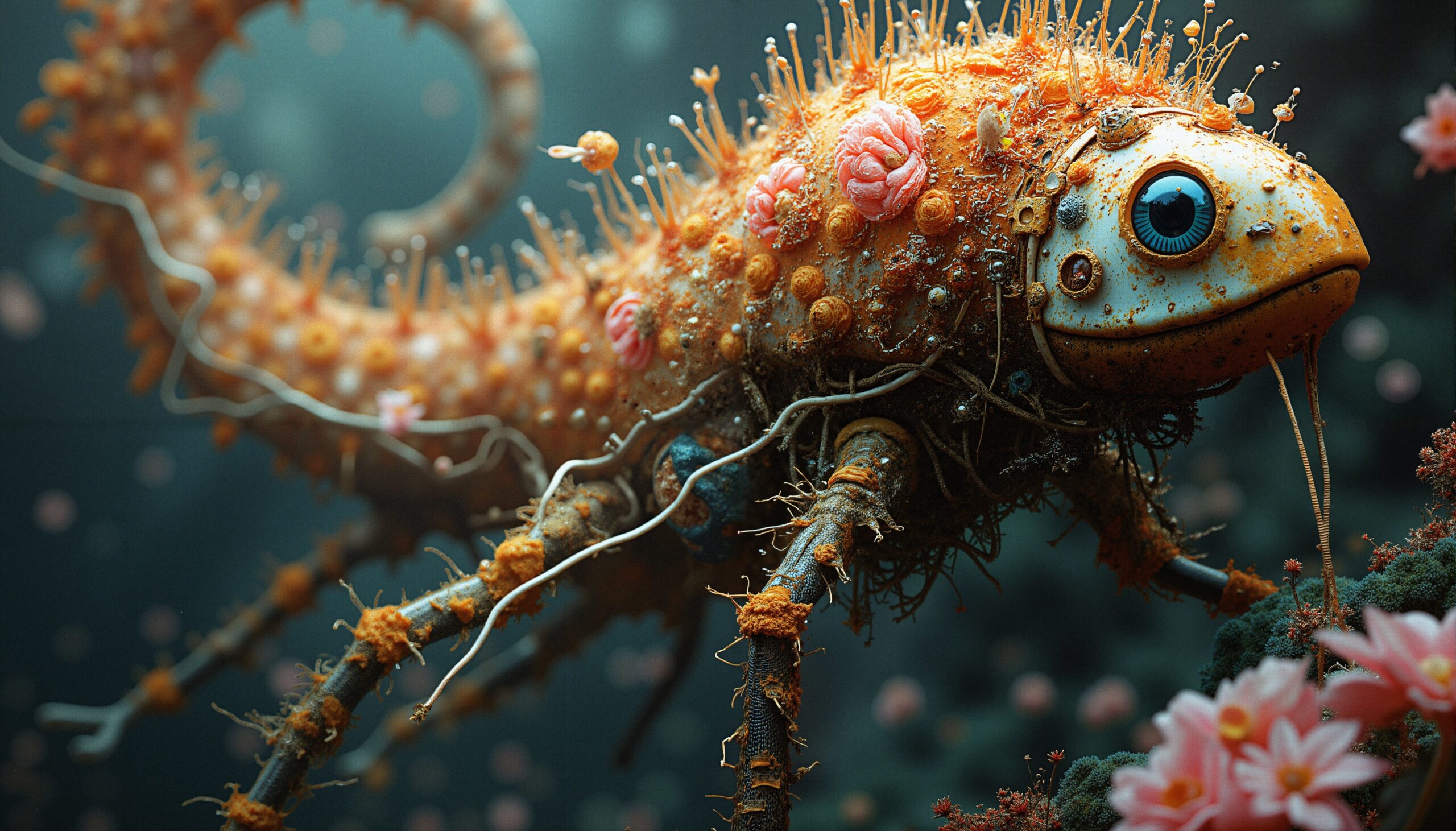 Alien Creature Underwater Fantasy World