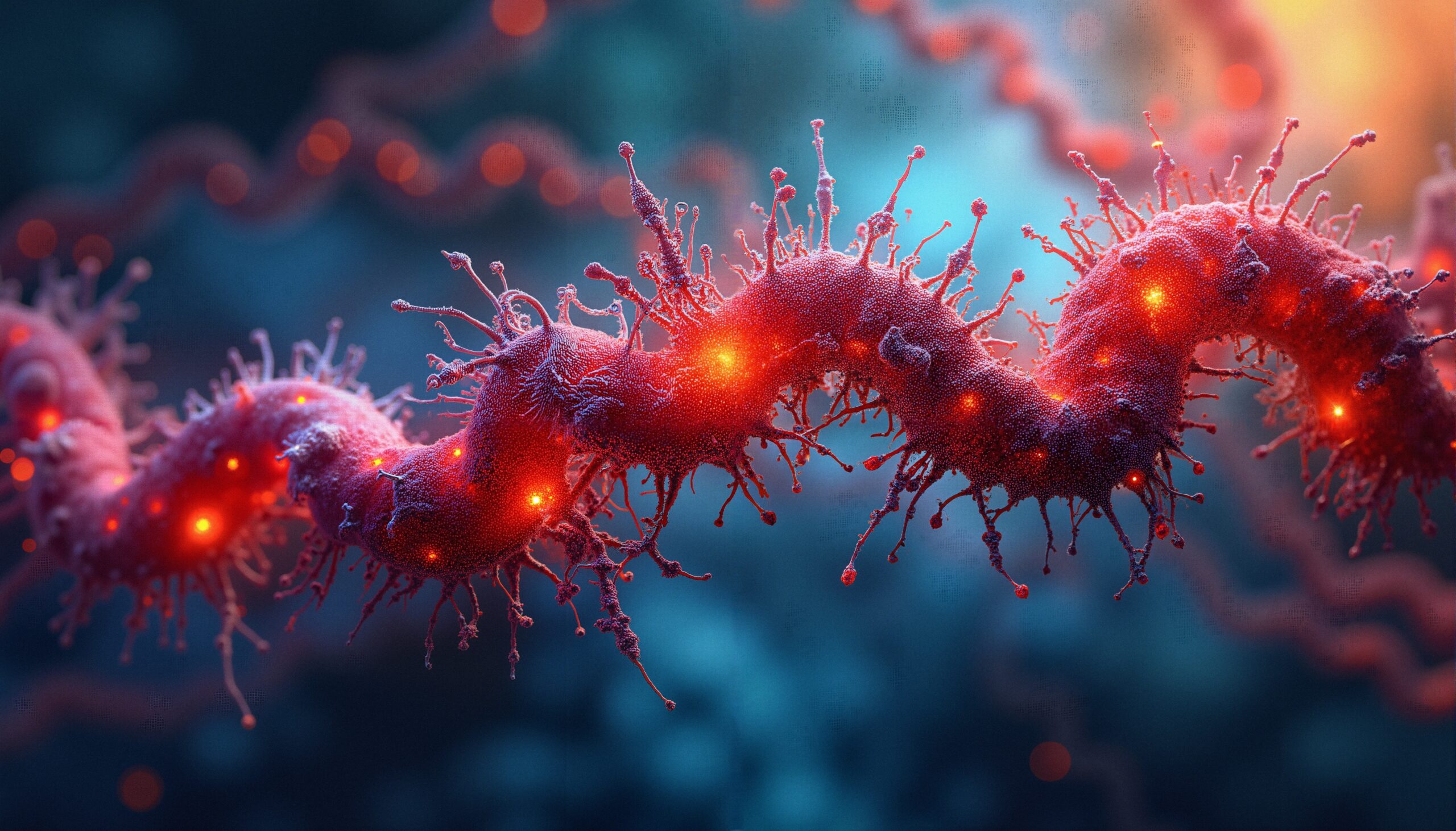 Bioluminescent Cellular Structure Twist