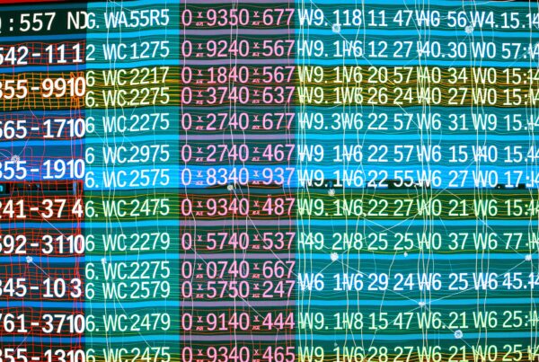 Realtime Stock Trading Data Display Screen