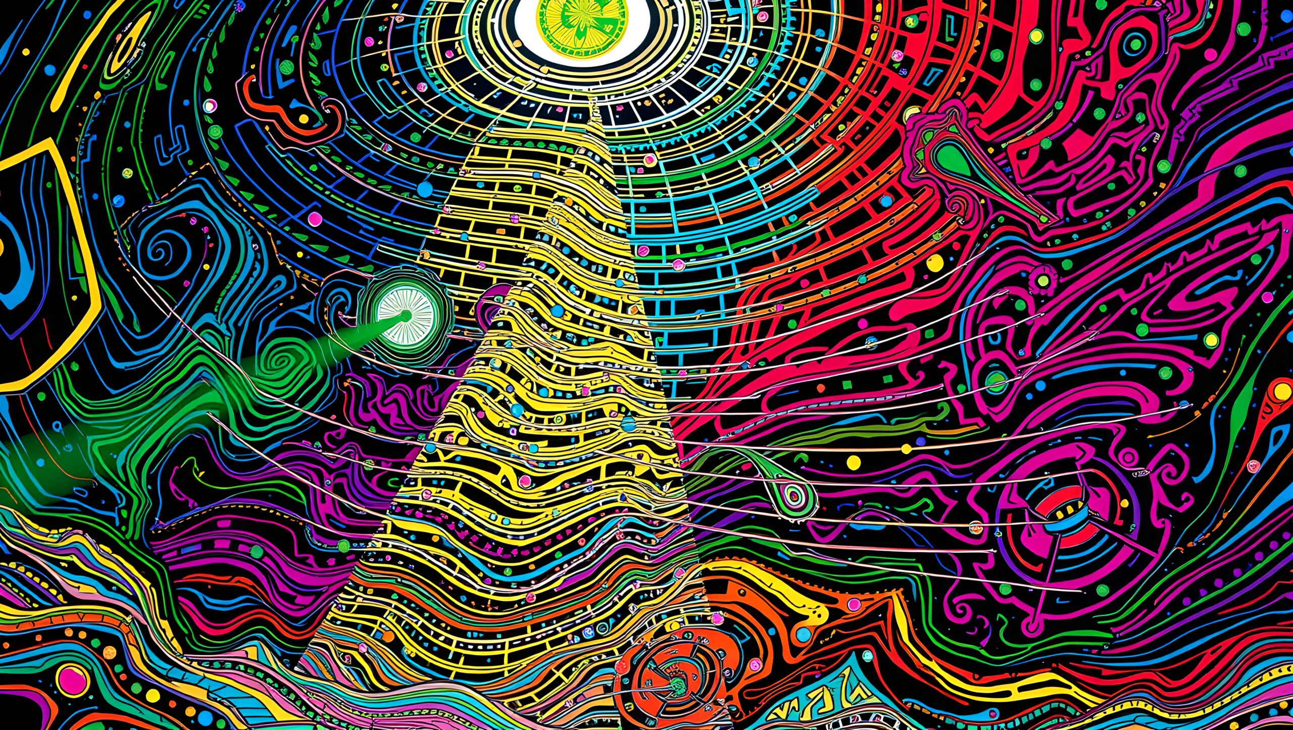 Psychedelic Cosmic Pathway Exploration