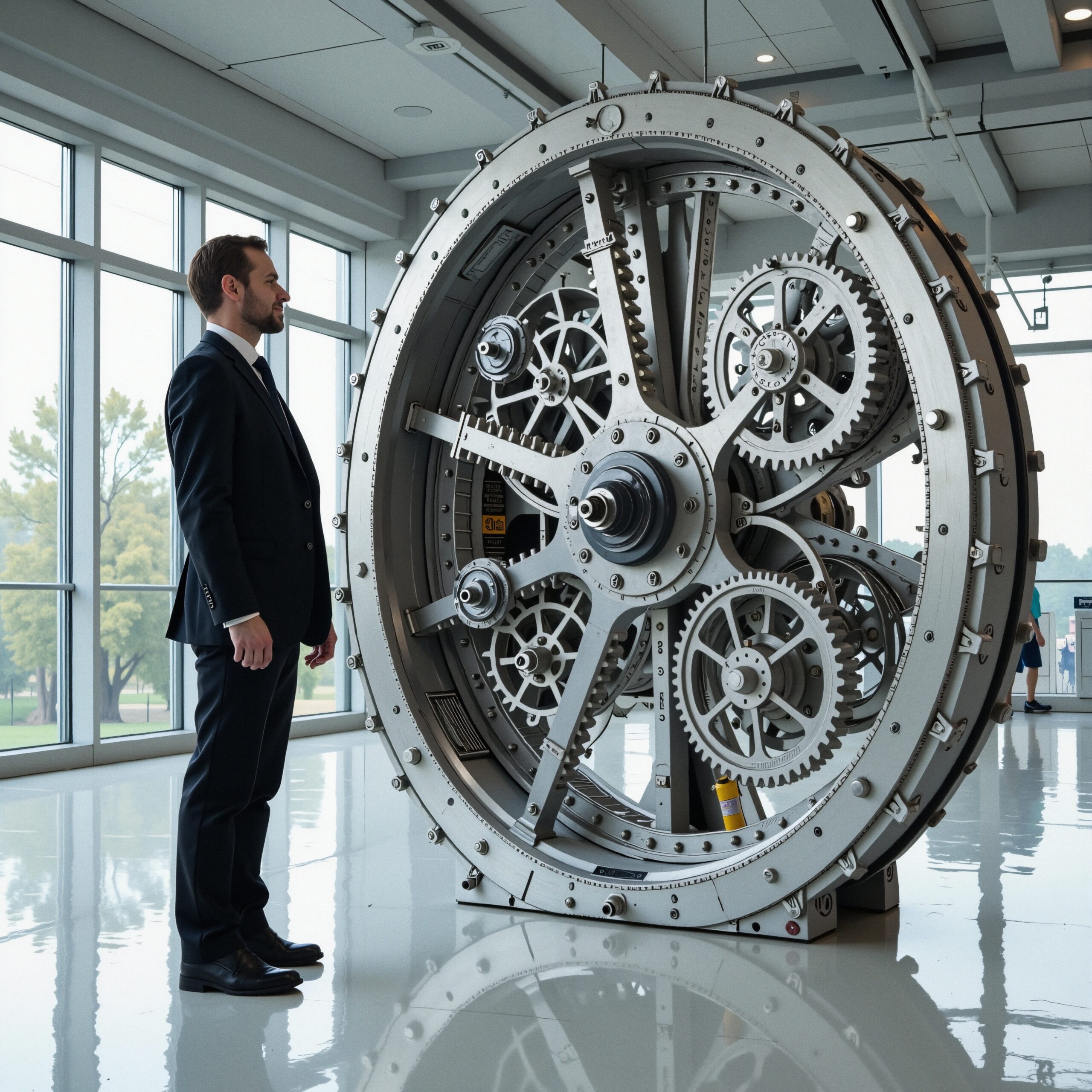 Giant Gears in Modern Gallery