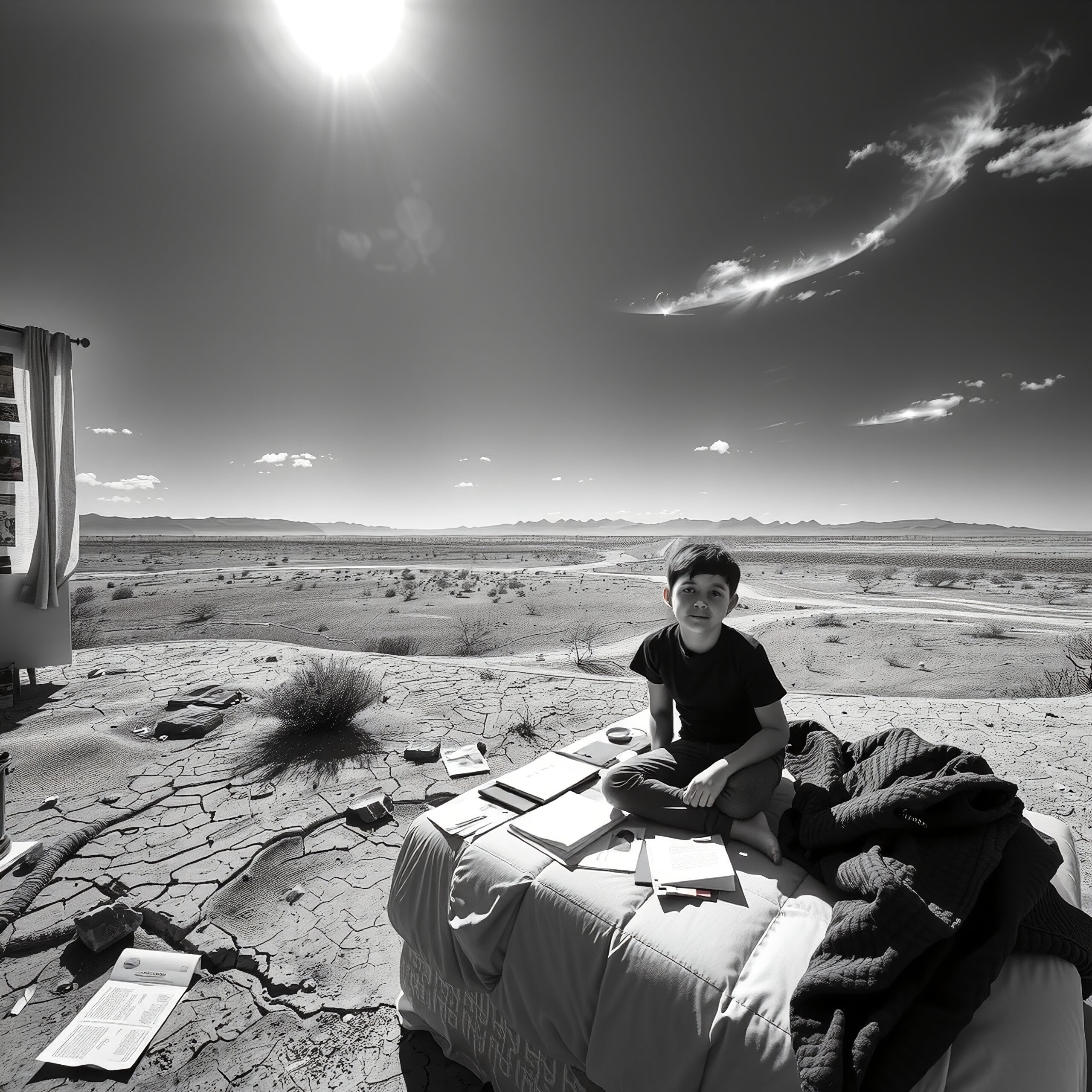 Contemplative Studies in Desolate Landscape