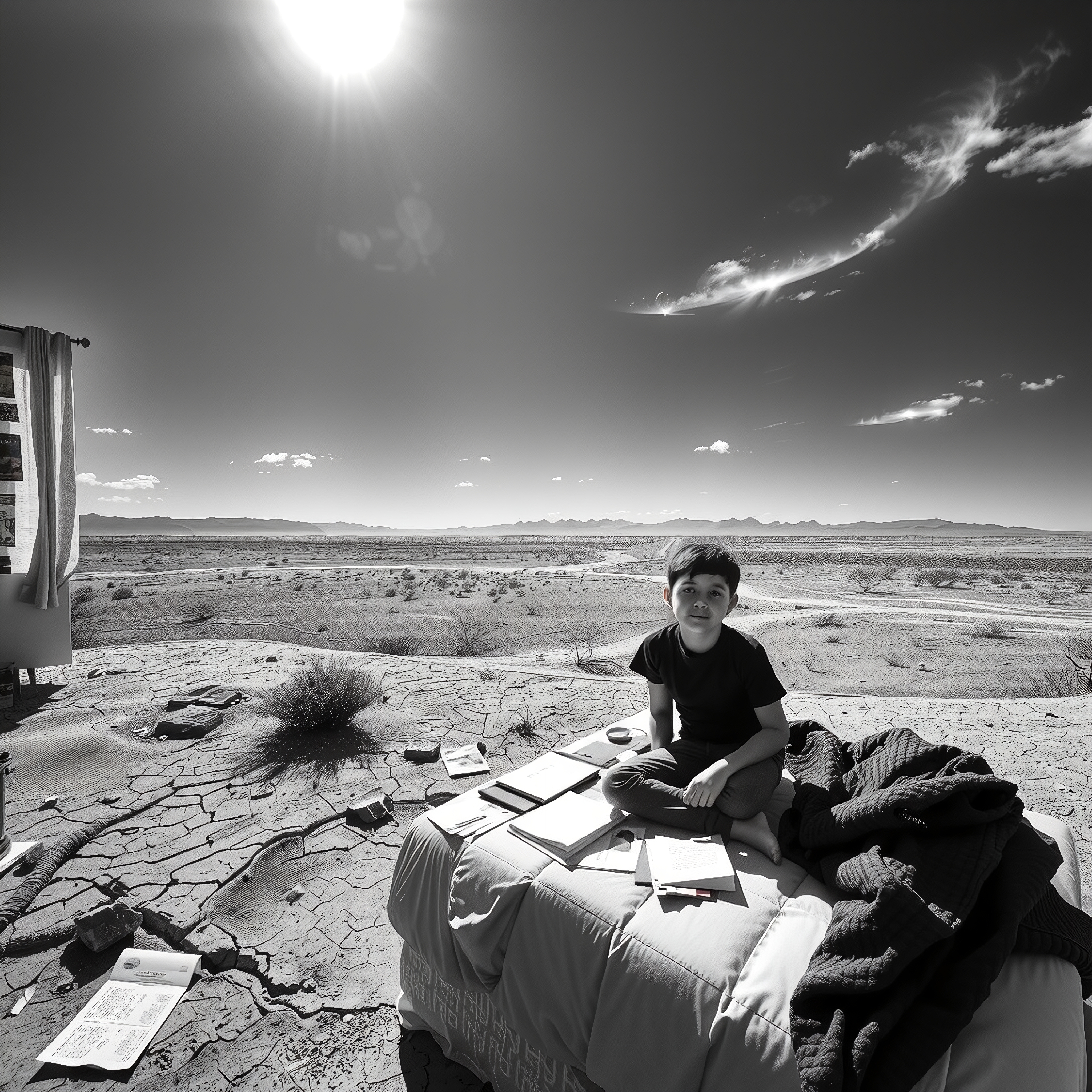 Contemplative Studies in Desolate Landscape