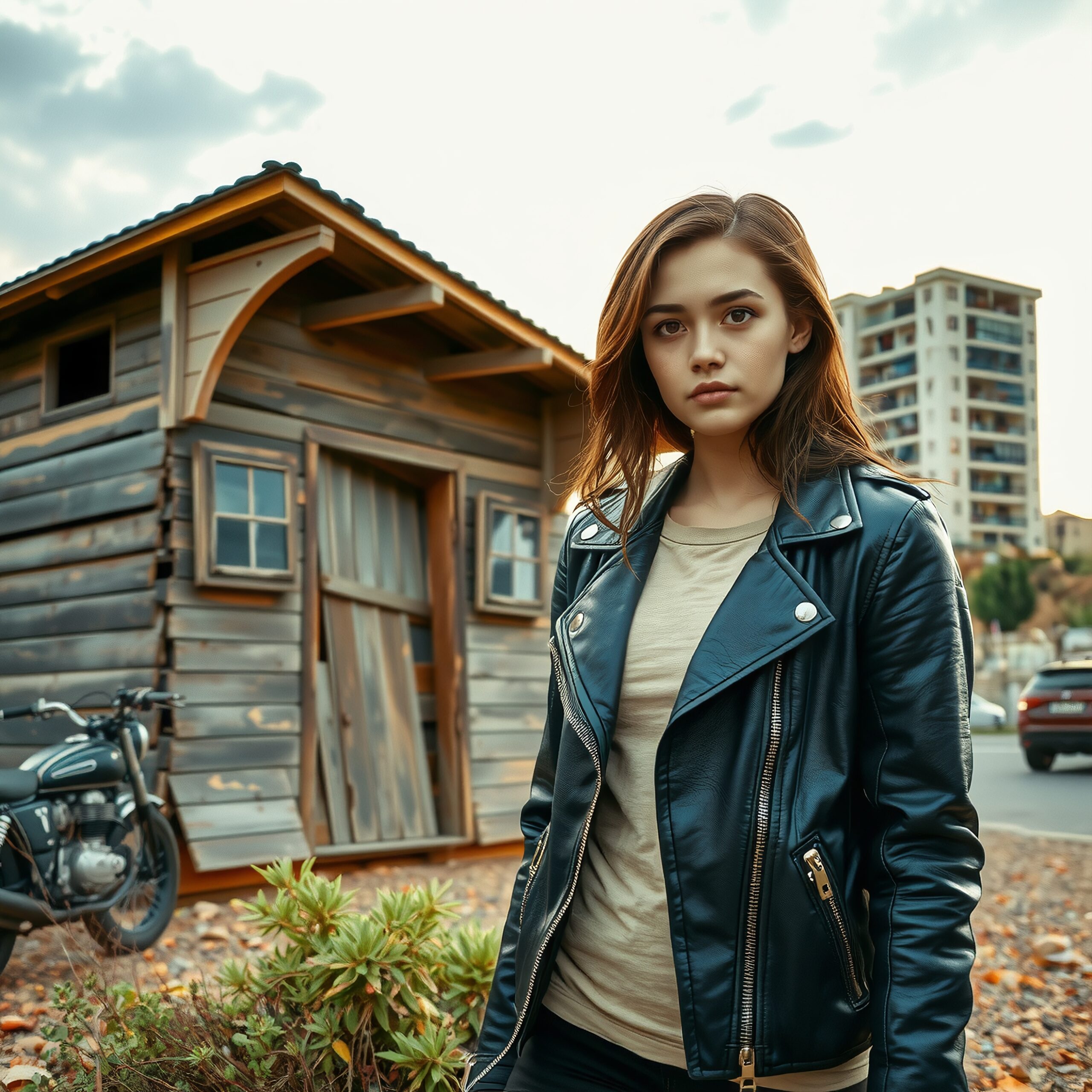 Urban Style Meets Rustic Simplicity