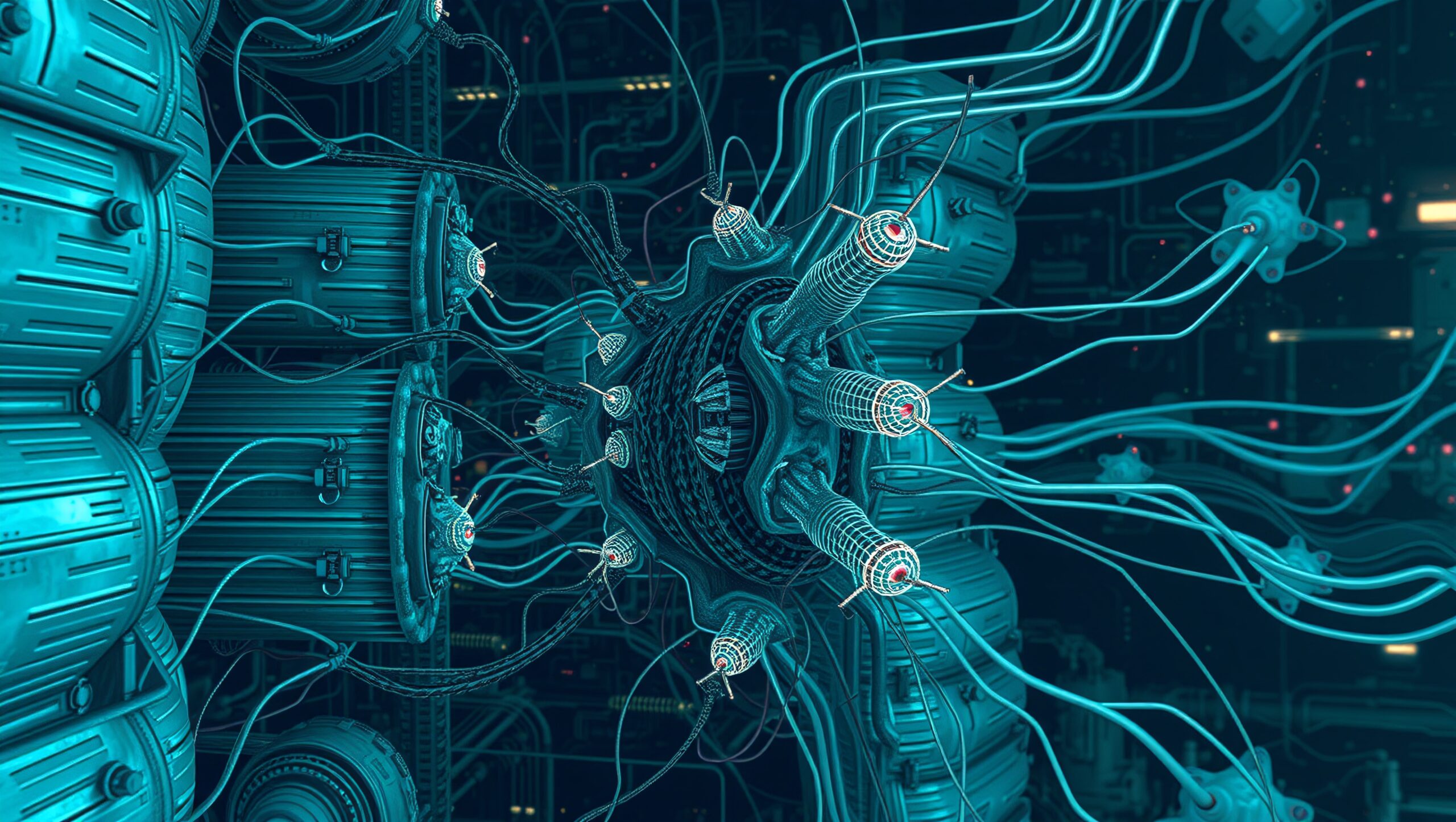 Futuristic Technological Network Structure