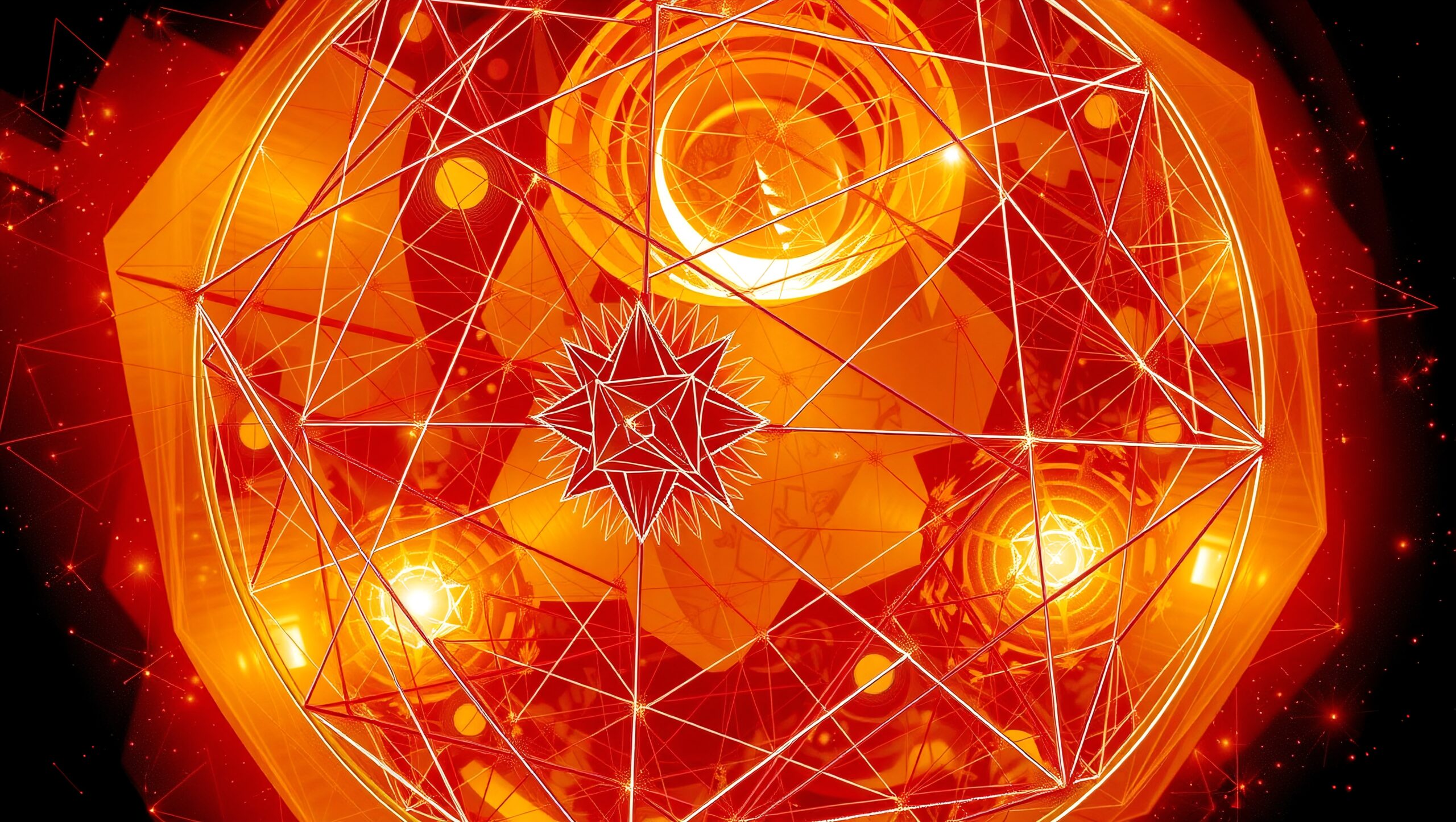 Geometric Radiance in Fiery Symmetry