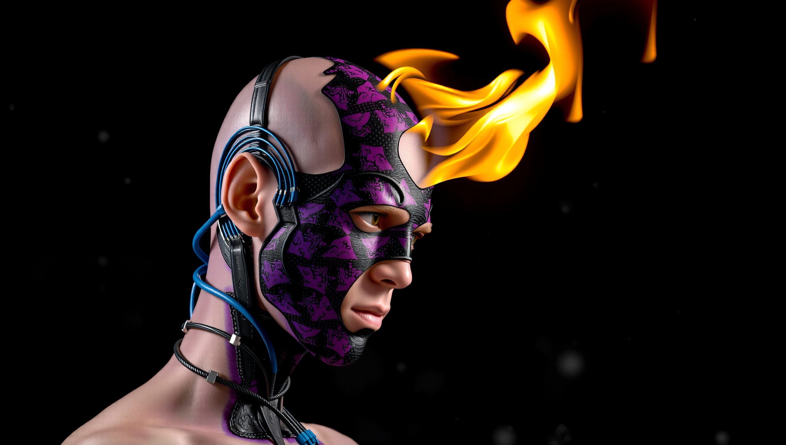 Cybernetic Flames and Masked Identity