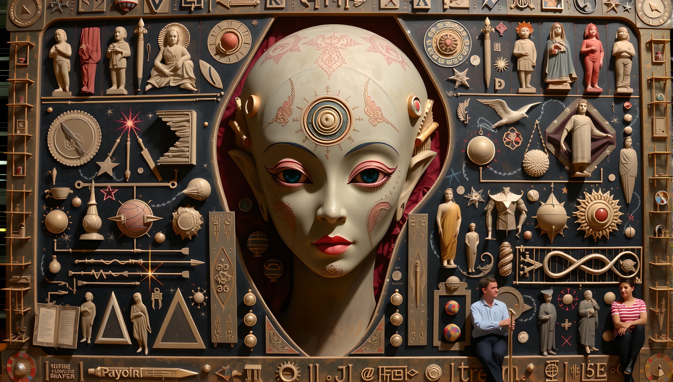 Mystical Wall of Artifacts