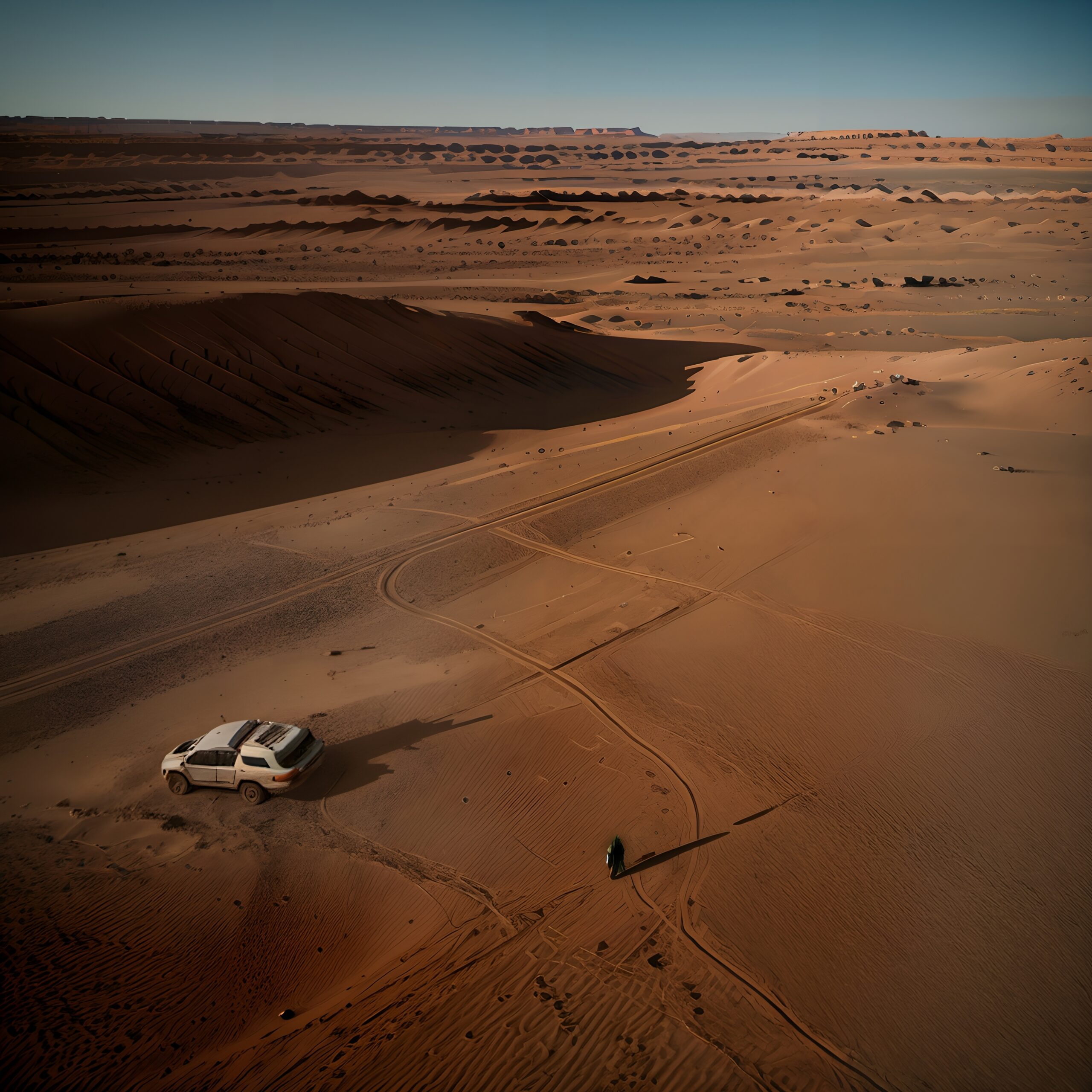 Desert SUV Adventure Exploration