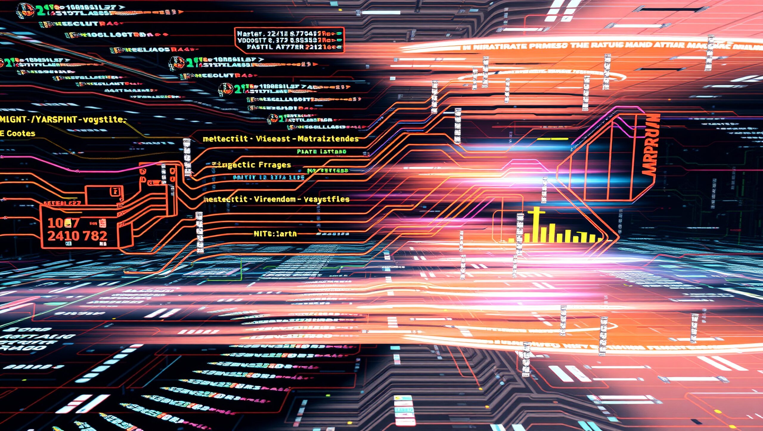 Futuristic Data Network Interface