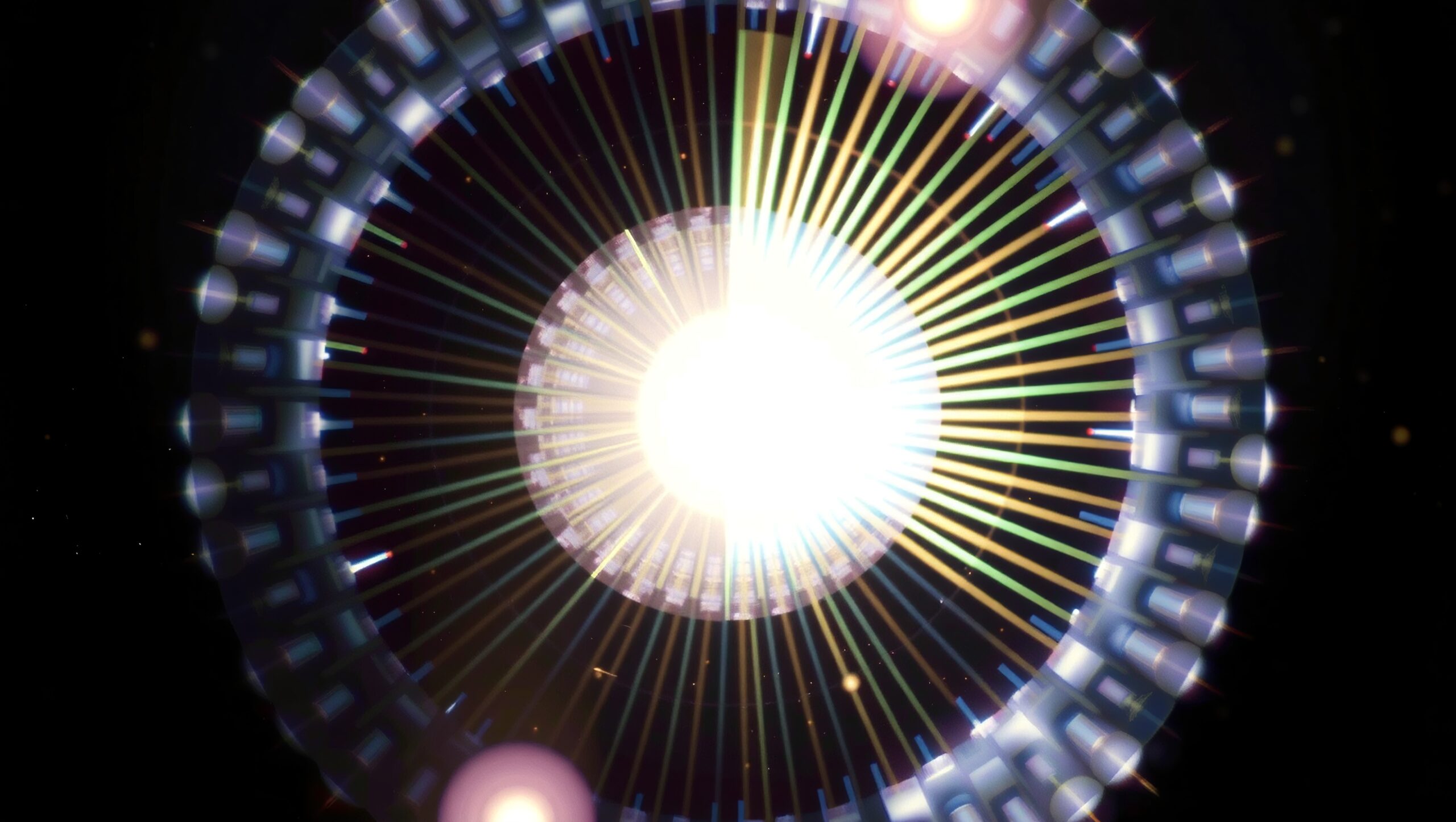 Celestial Light Portal Explosion