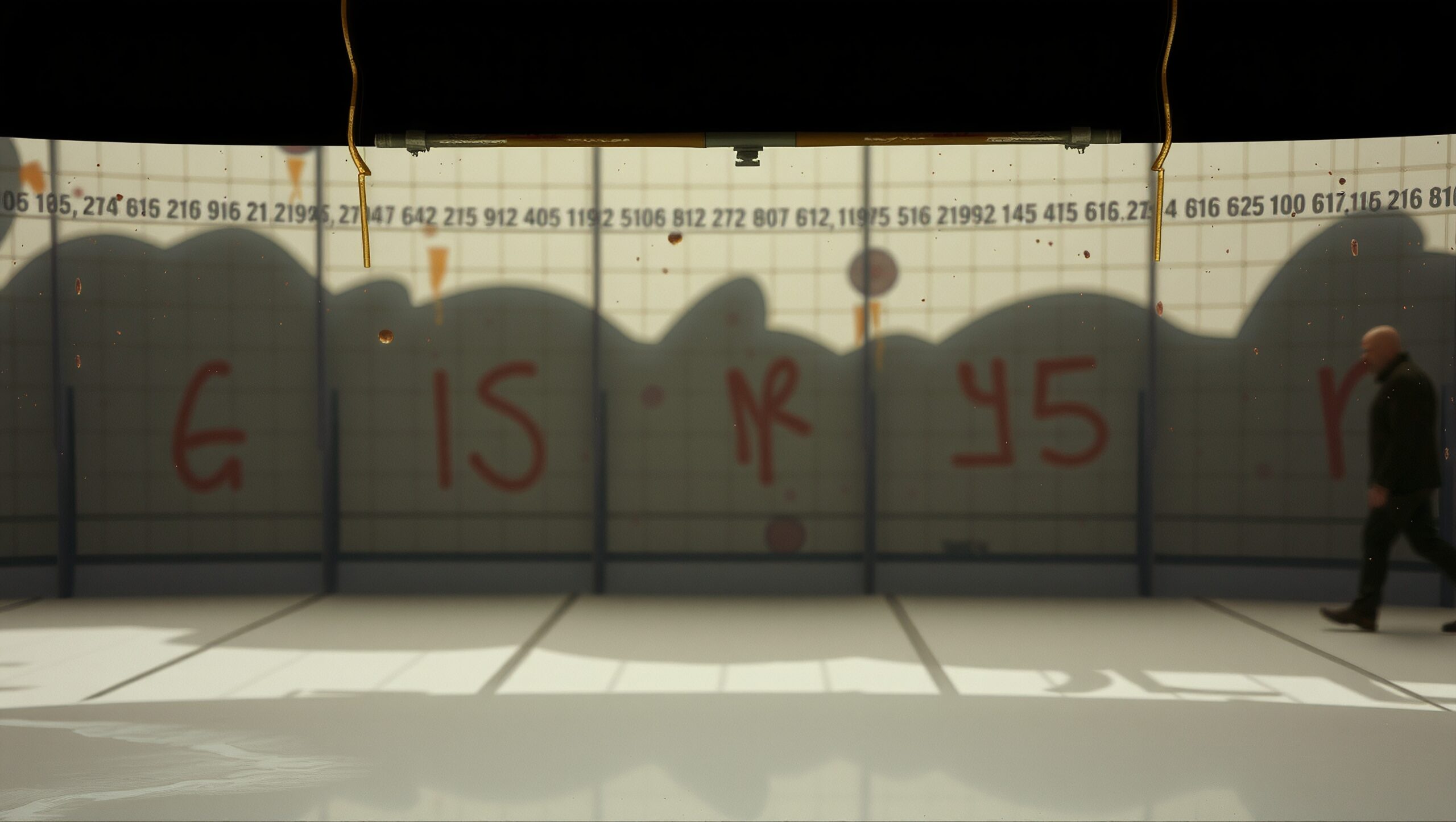 Urban Wall Graffiti and Shadows